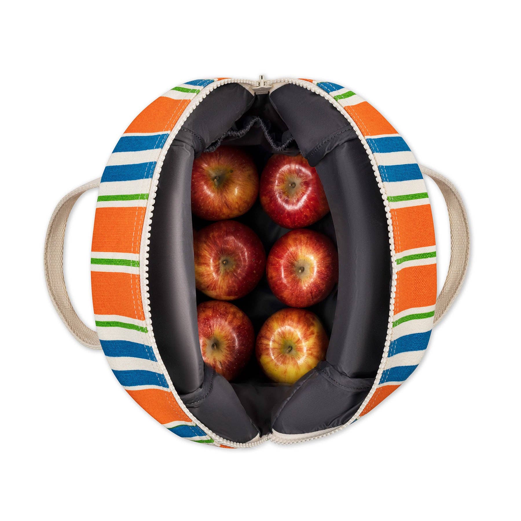 Fluf Zipper Lunch - Varsity Stripe