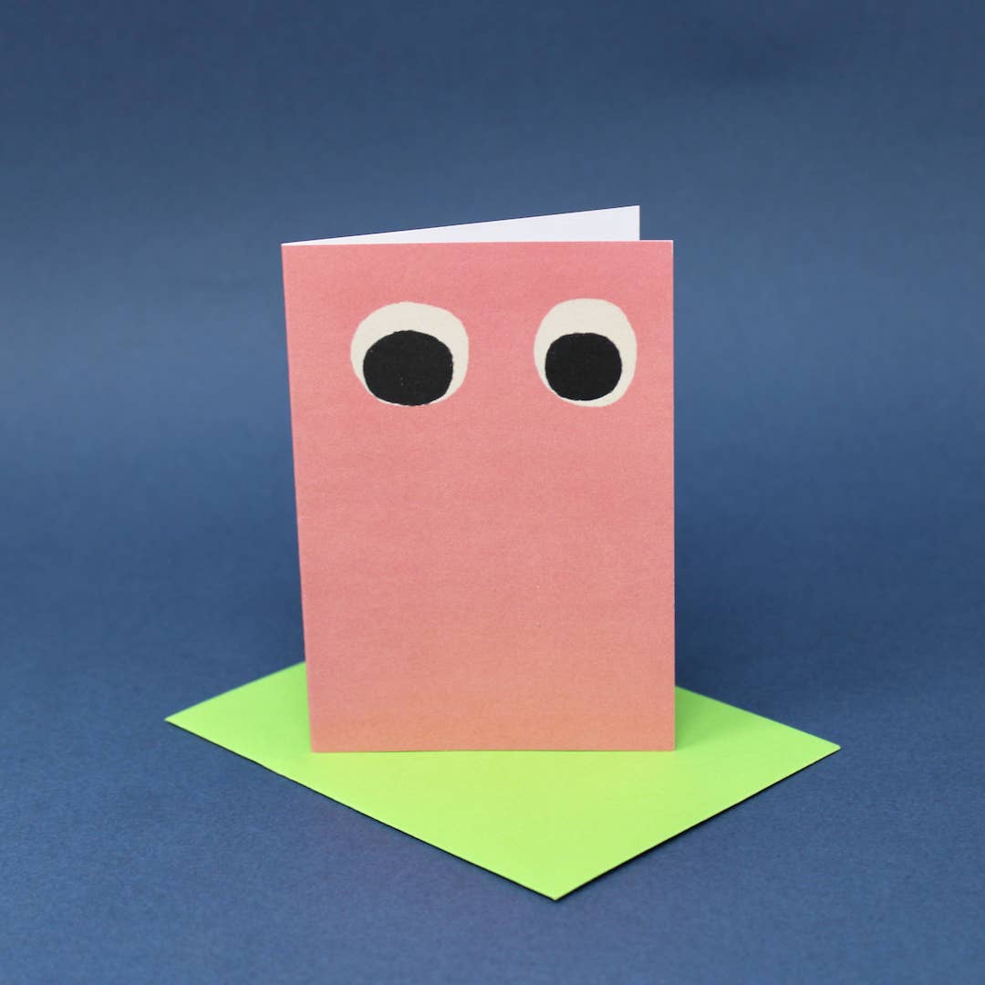 Googly Eye Mini Greeting Cards