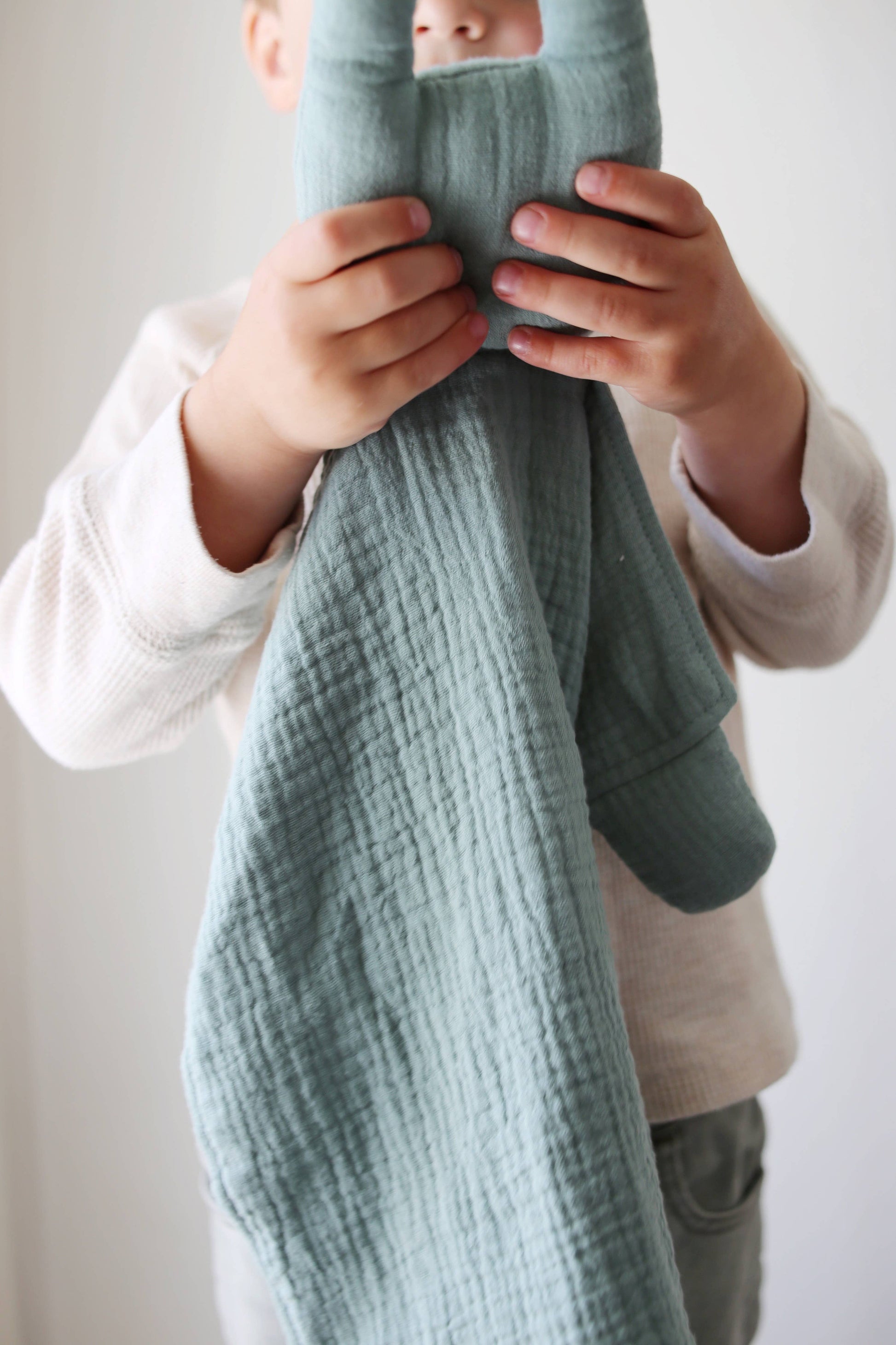 Marlowe & Co Sage Bunny Lovey Blanket