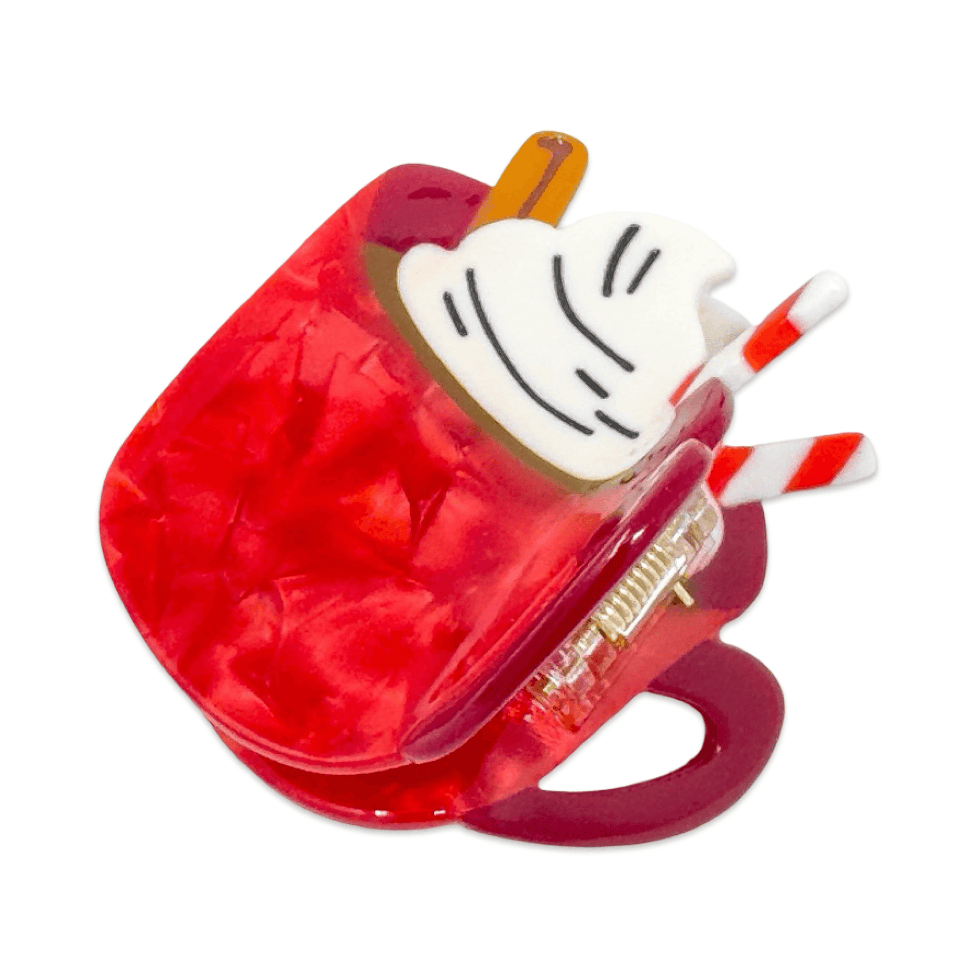 Jenny Lemons Midi Hot Cocoa Hair Claw Clip