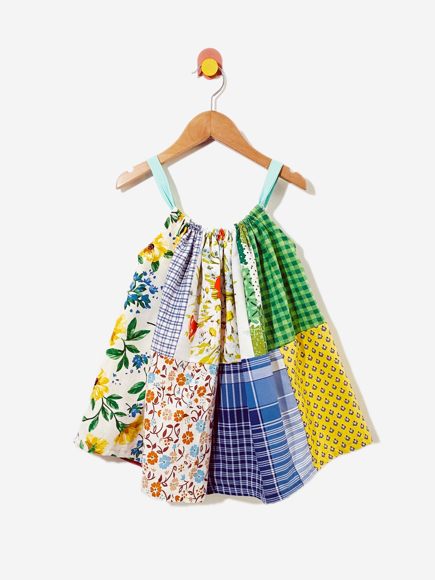 handmade patchwork swing dress / 3Y