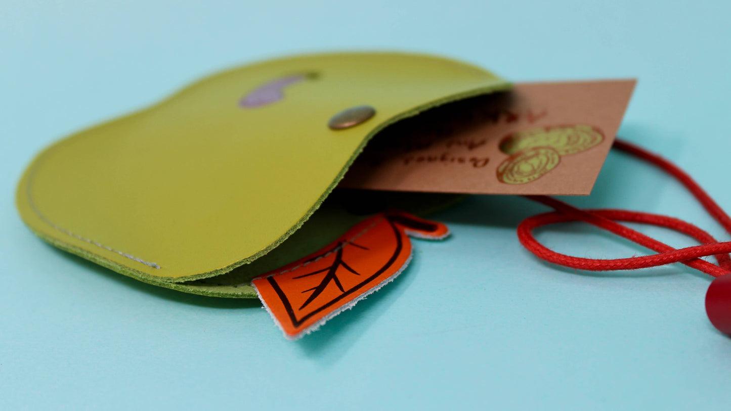 Apple Pocket Coin Purse