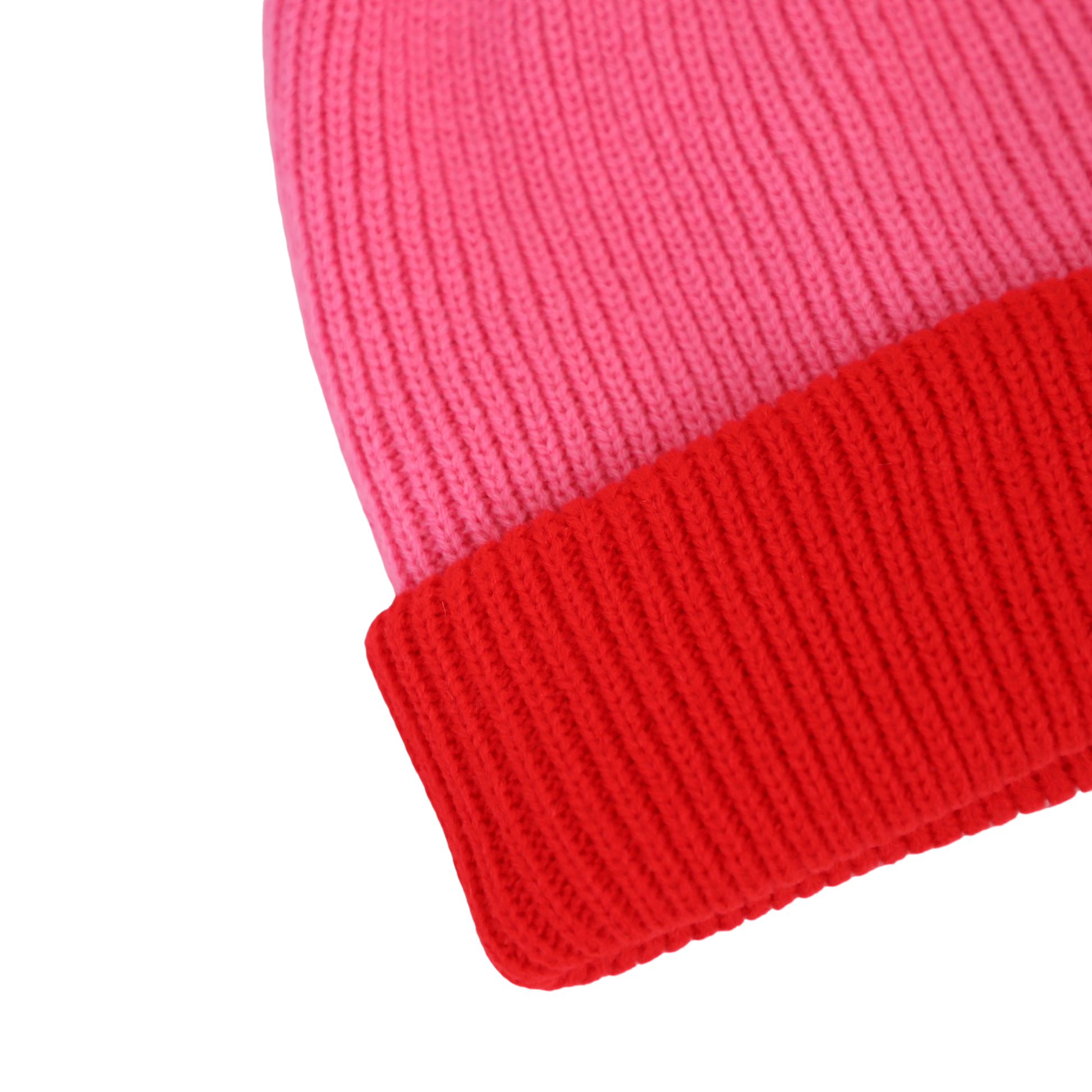 Rad River Co. Thick Knit Beanie- Red/Pink

