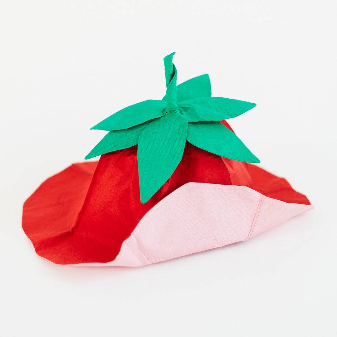 Sarah’s Silks - Strawberry Hat