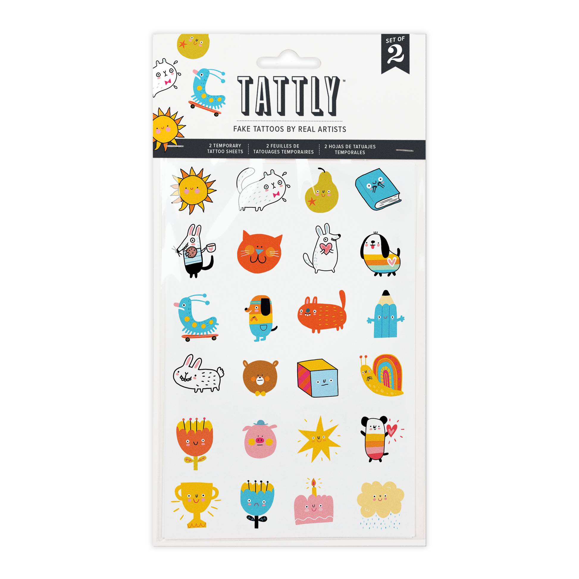 Tattly - Little Friends Tattoo Sheets