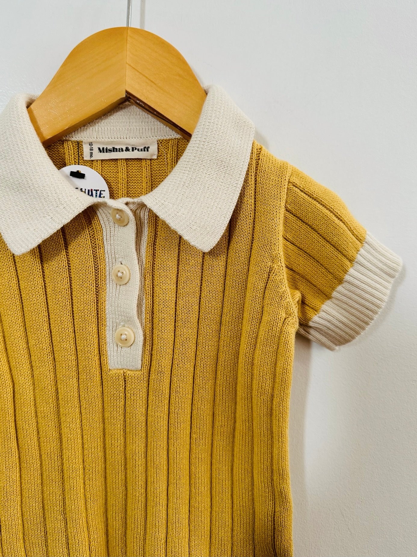 Knit Collared Top / 12-18M