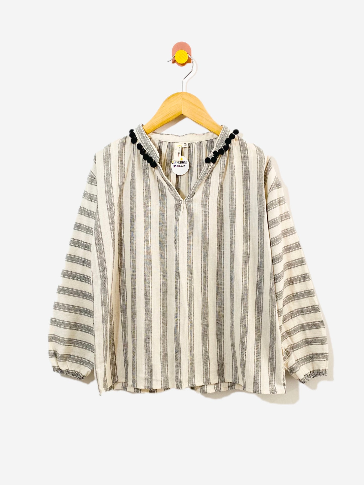 Noch stripe cotton blouse / 8Y