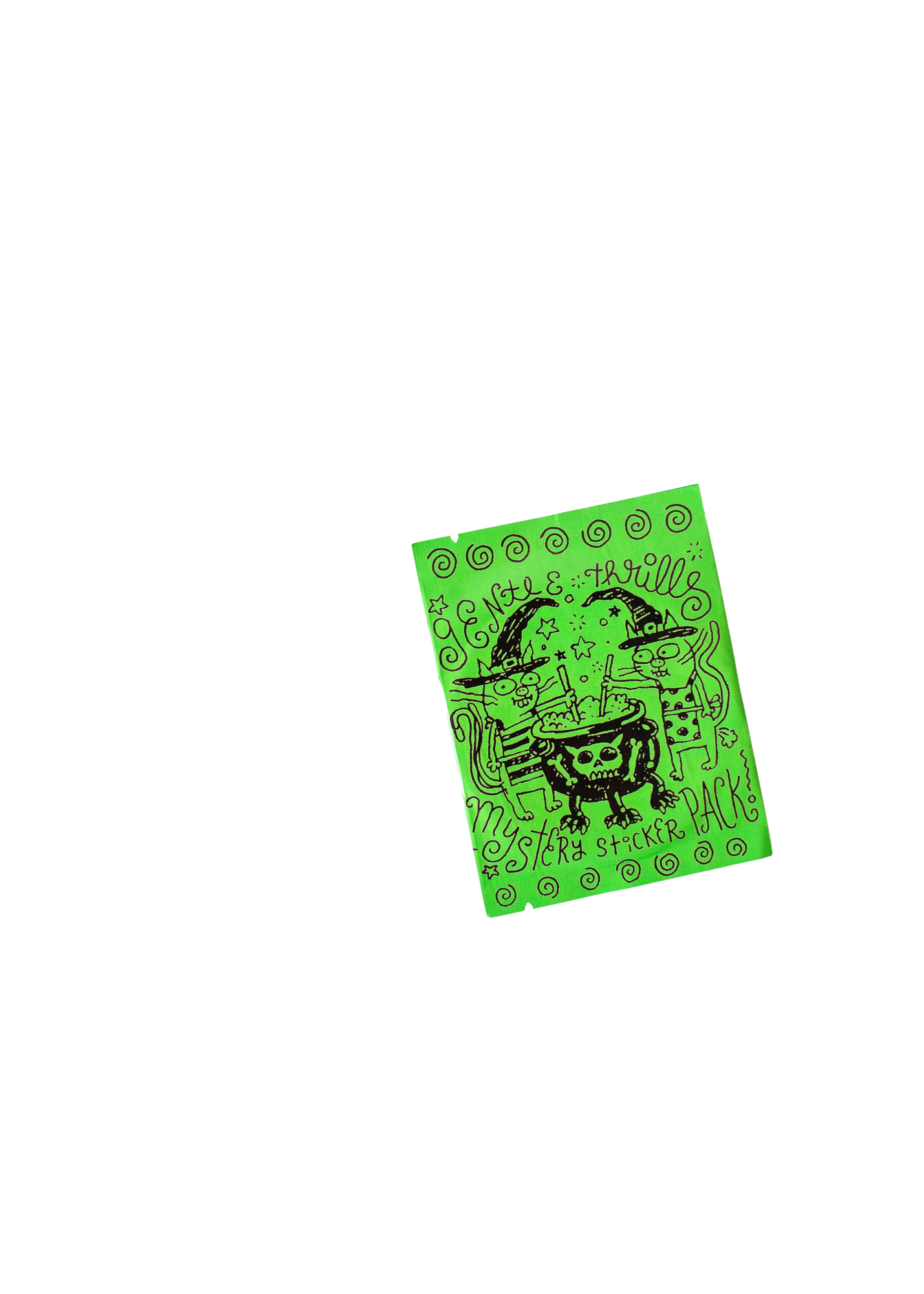 mystery Halloween stickers- 3 pack