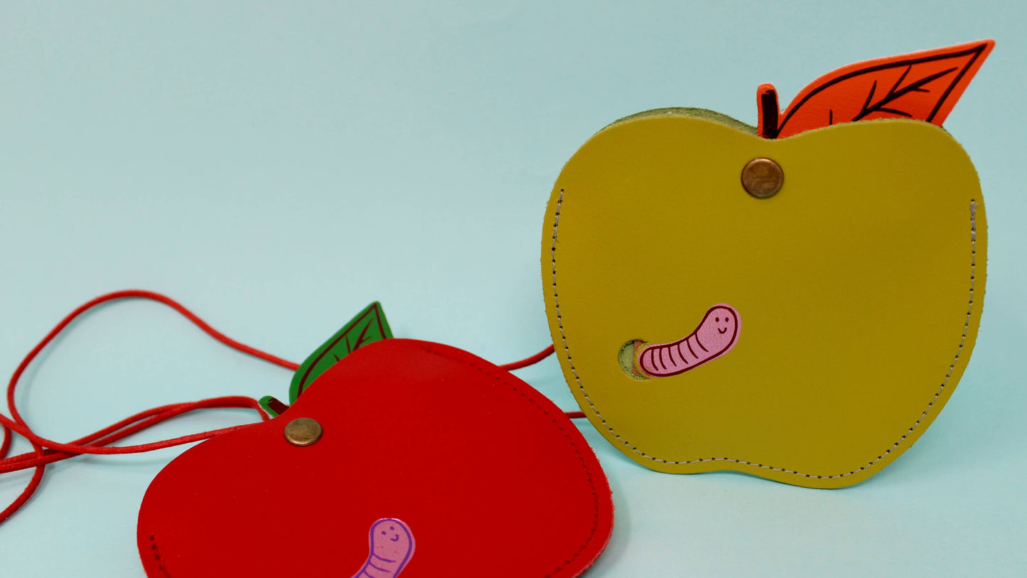 Apple Pocket Coin Purse