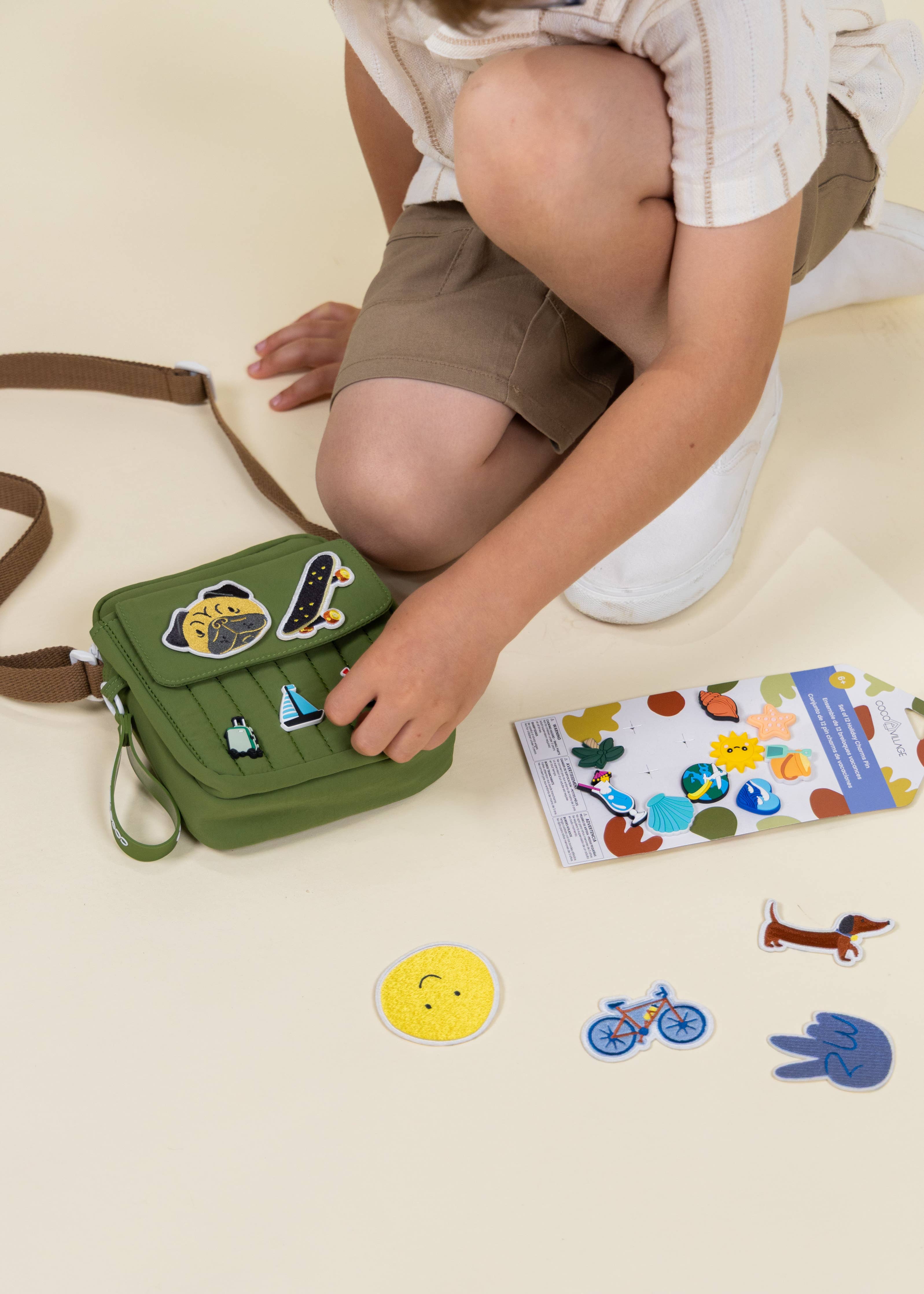 バッグ coco Coco Village Washable Nylon Crossbody Bag - Earthbound – PARACHUTE