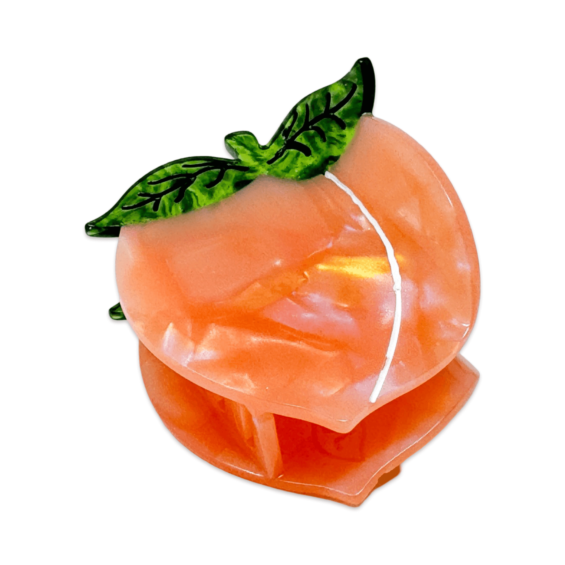 Jenny Lemon peach shaped hair clip