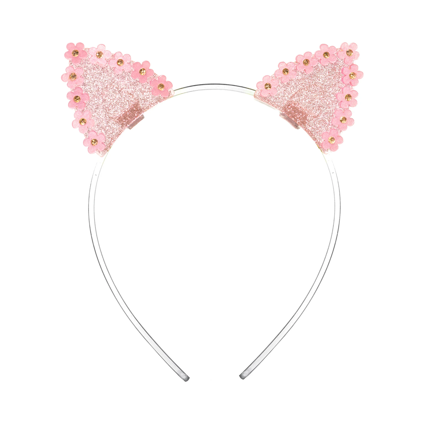 Daisy Ears Headband - pink