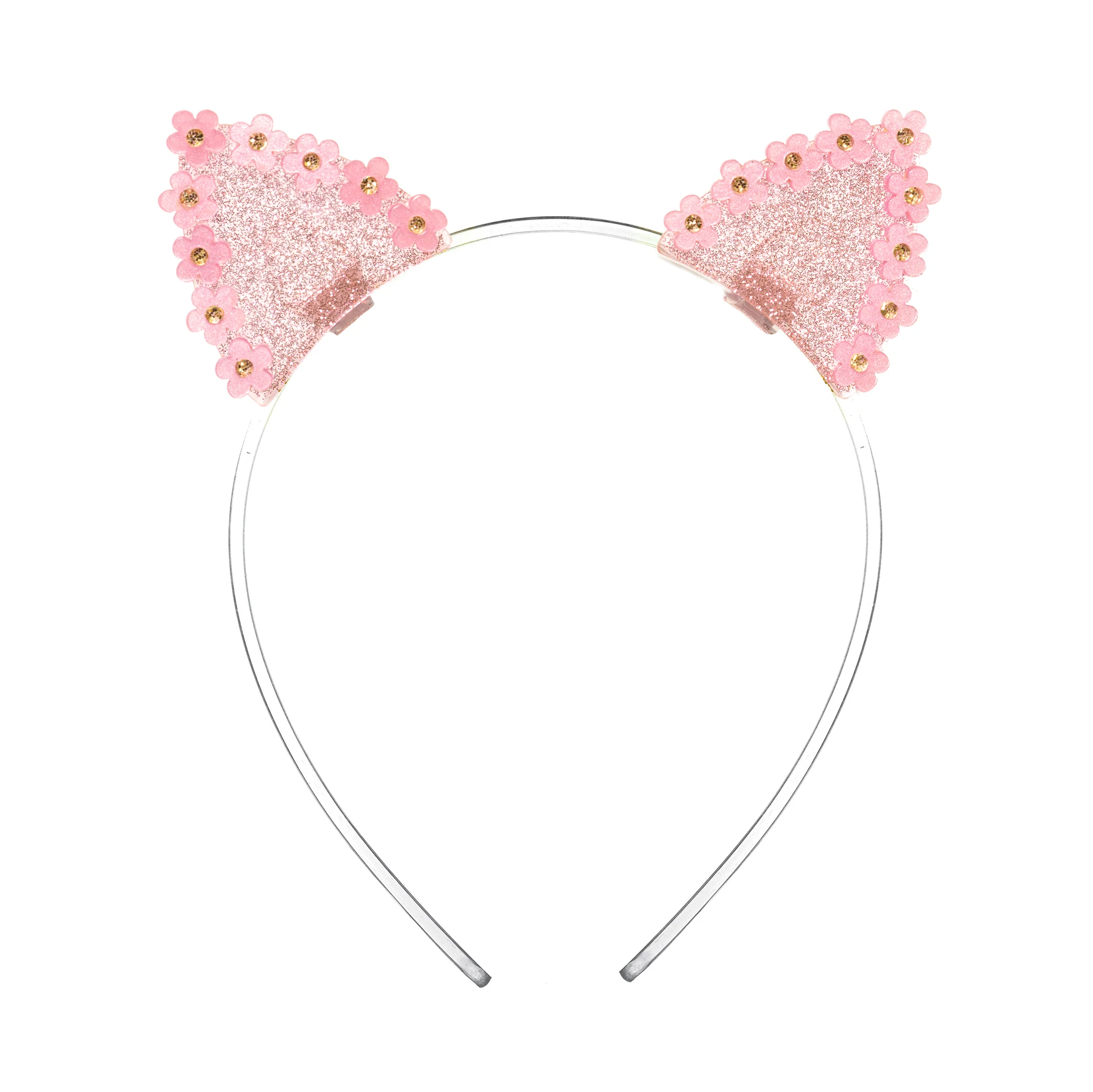 Daisy Ears Headband - pink