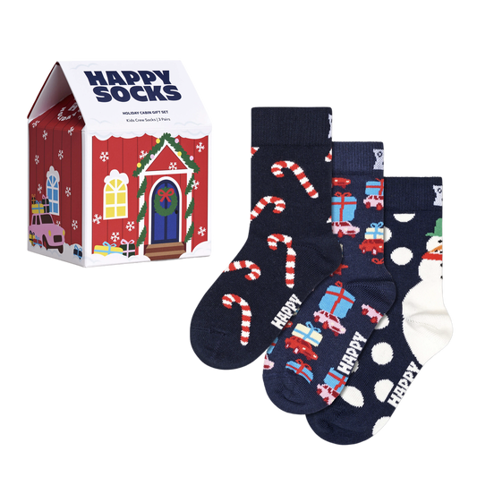 Kids holiday socks 3pk by happy socks