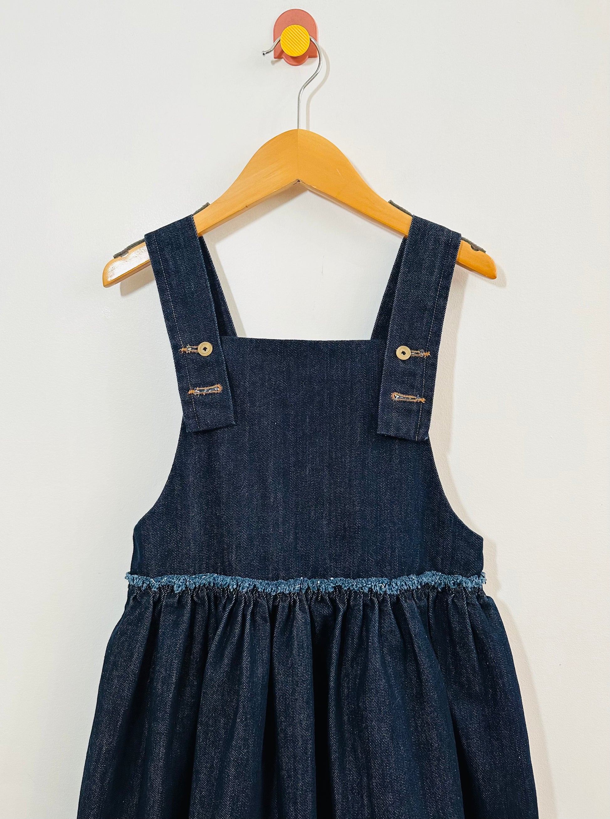 Denim Pinafore / 8Y