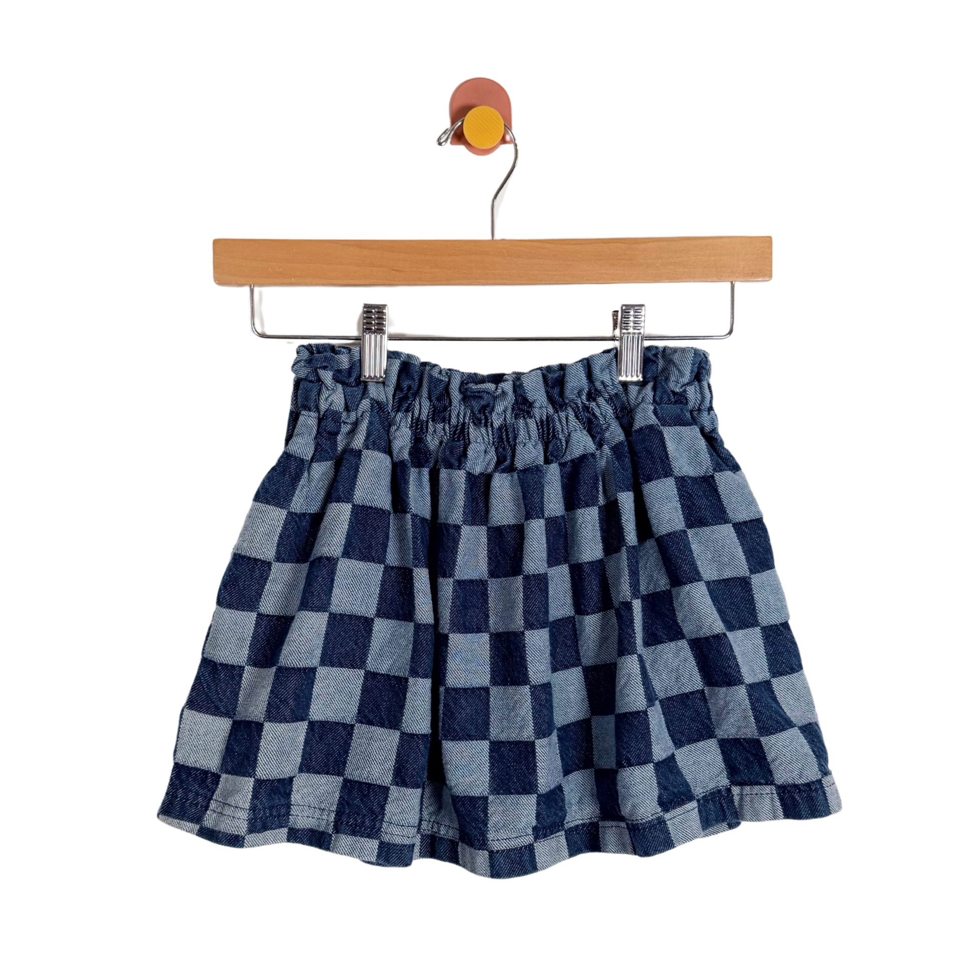 Sproet & Sprout Checkered Skirt / 8Y
