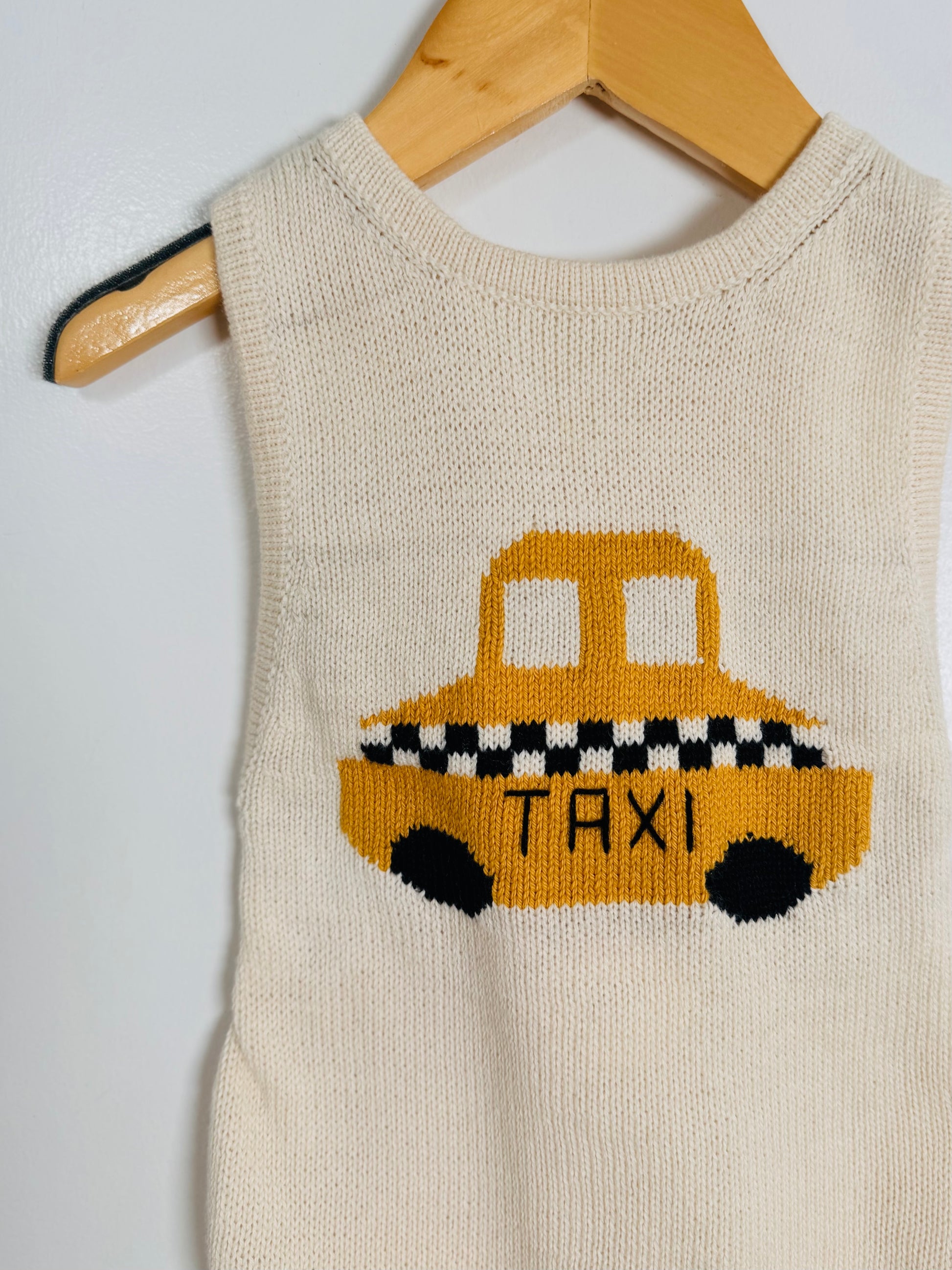 Estella Taxi Romper / 0-3M