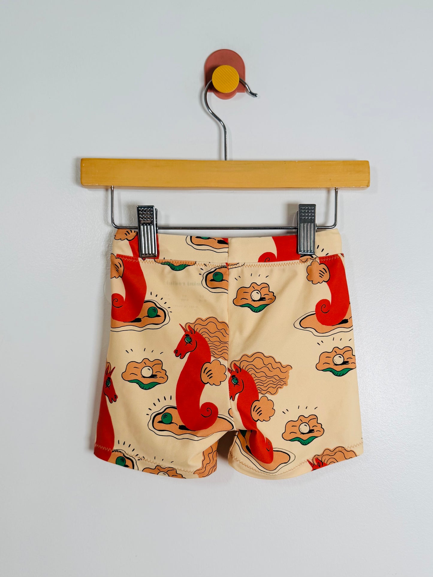 Mini Rodini Seahorse Swim Shorts / 9-18M
