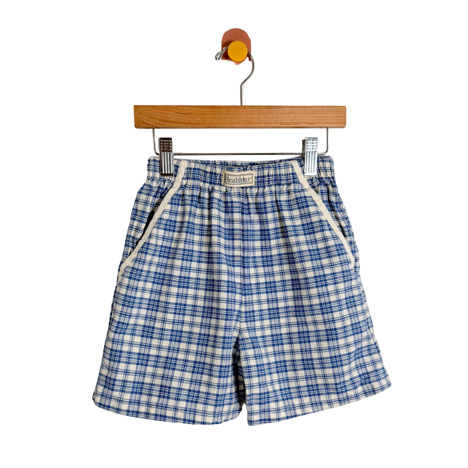 Vintage Healthtex Plaid Shorts / 6Y