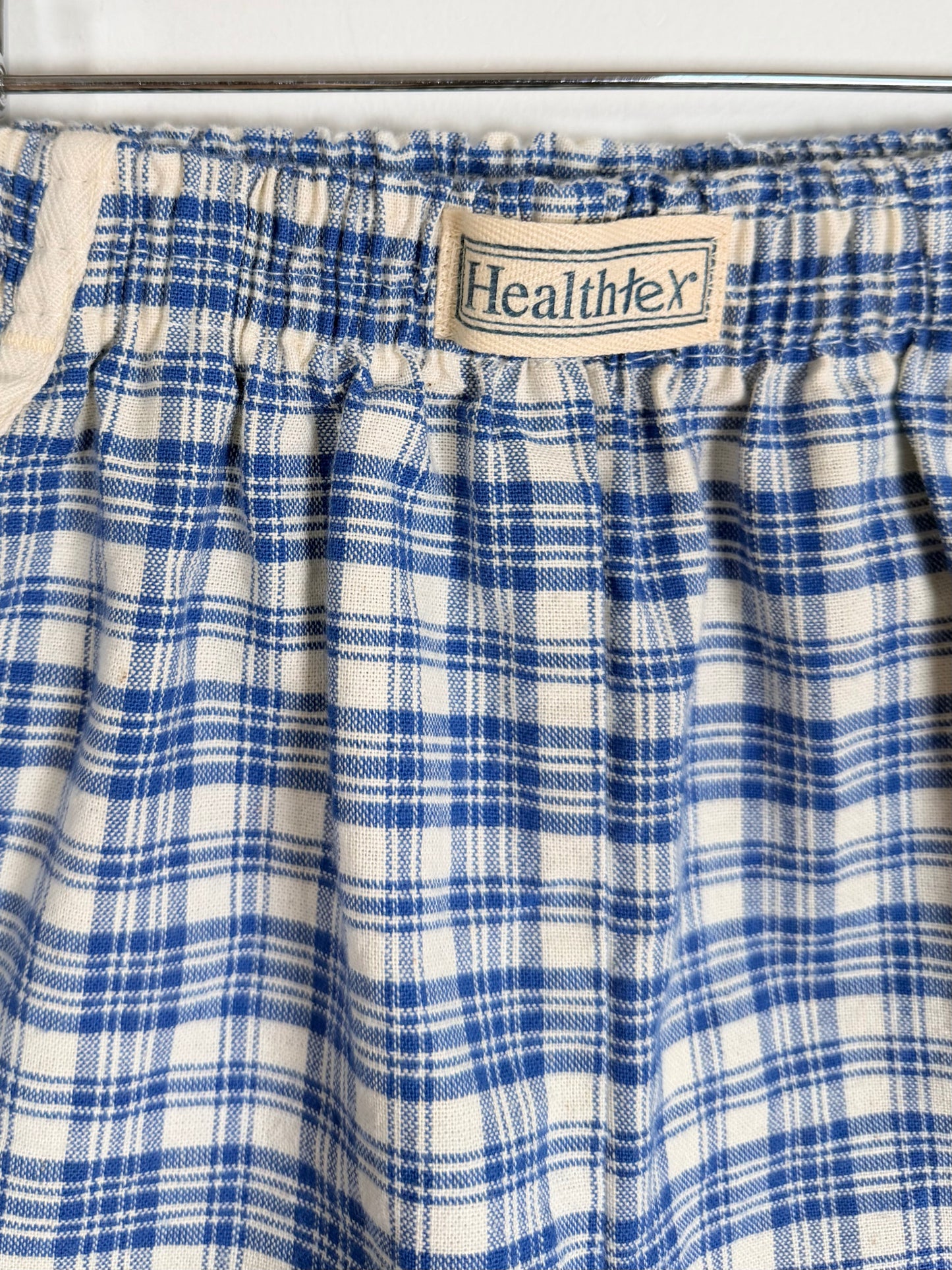 Vintage Healthtex Plaid Shorts / 6Y