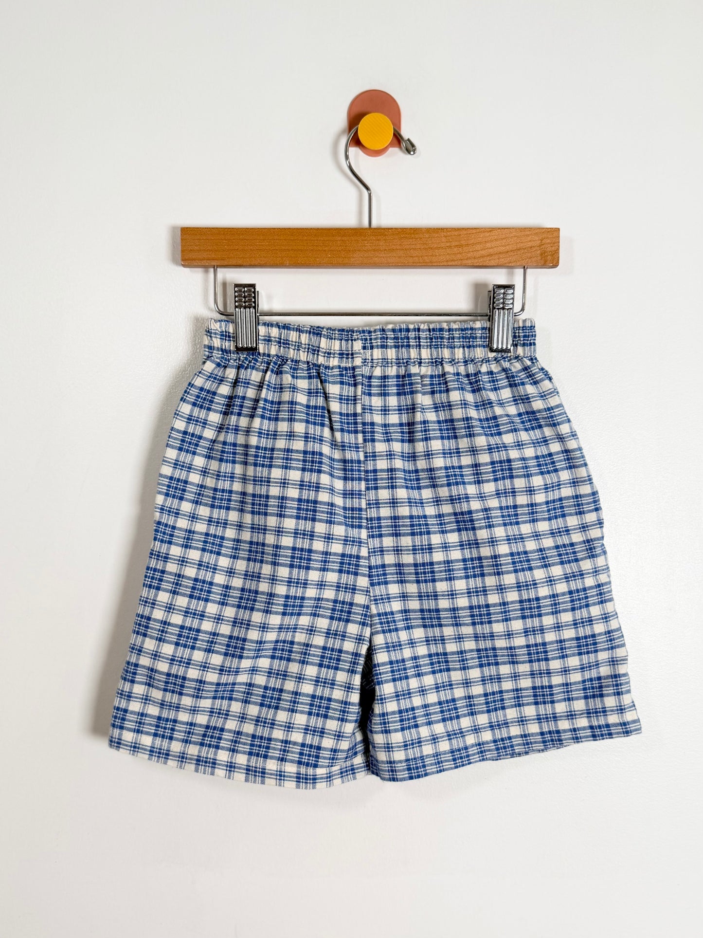 Vintage Healthtex Plaid Shorts / 6Y