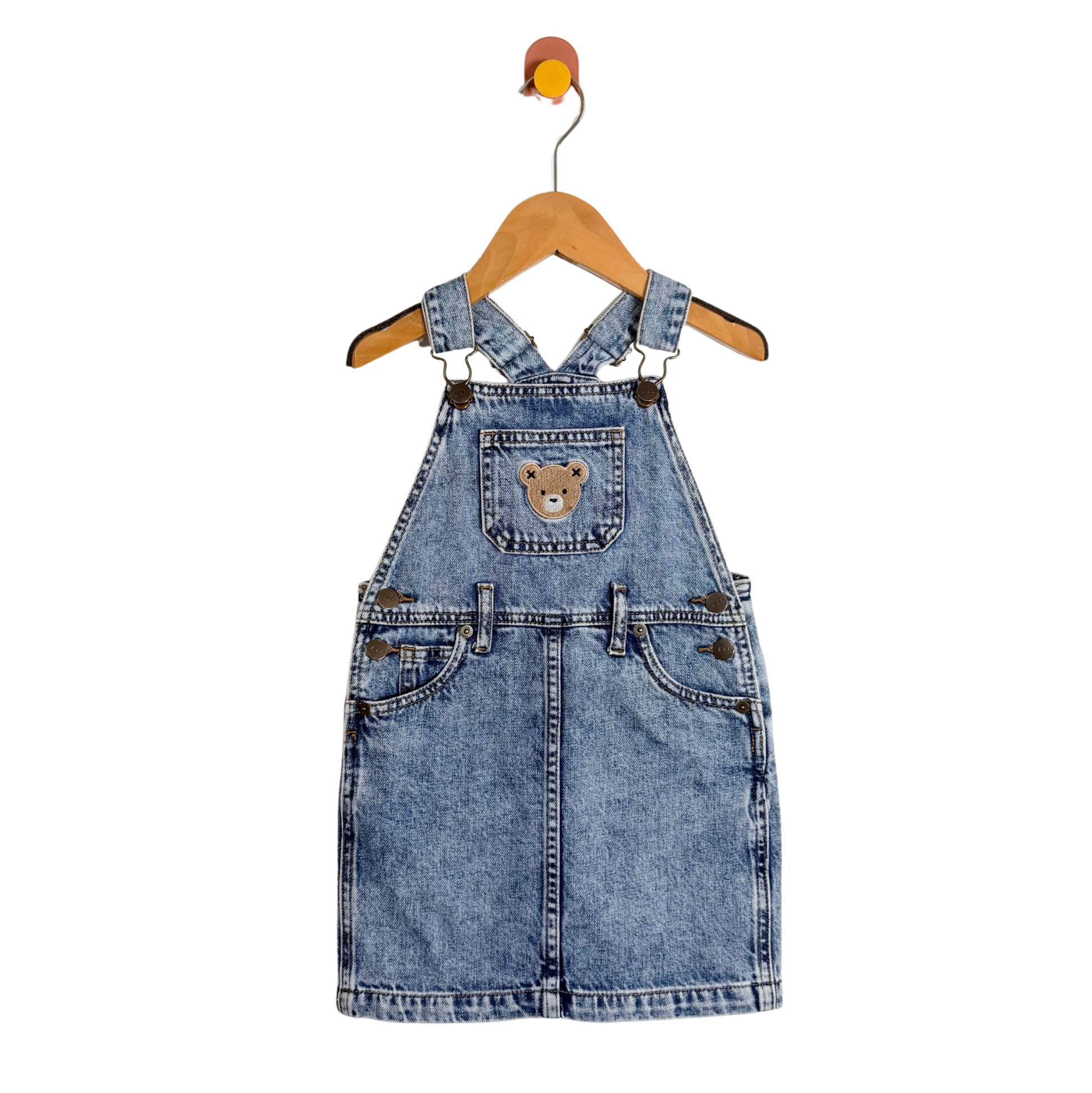 Hux Denim Bear Dress / 4Y