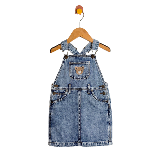 Hux Denim Bear Dress / 4Y