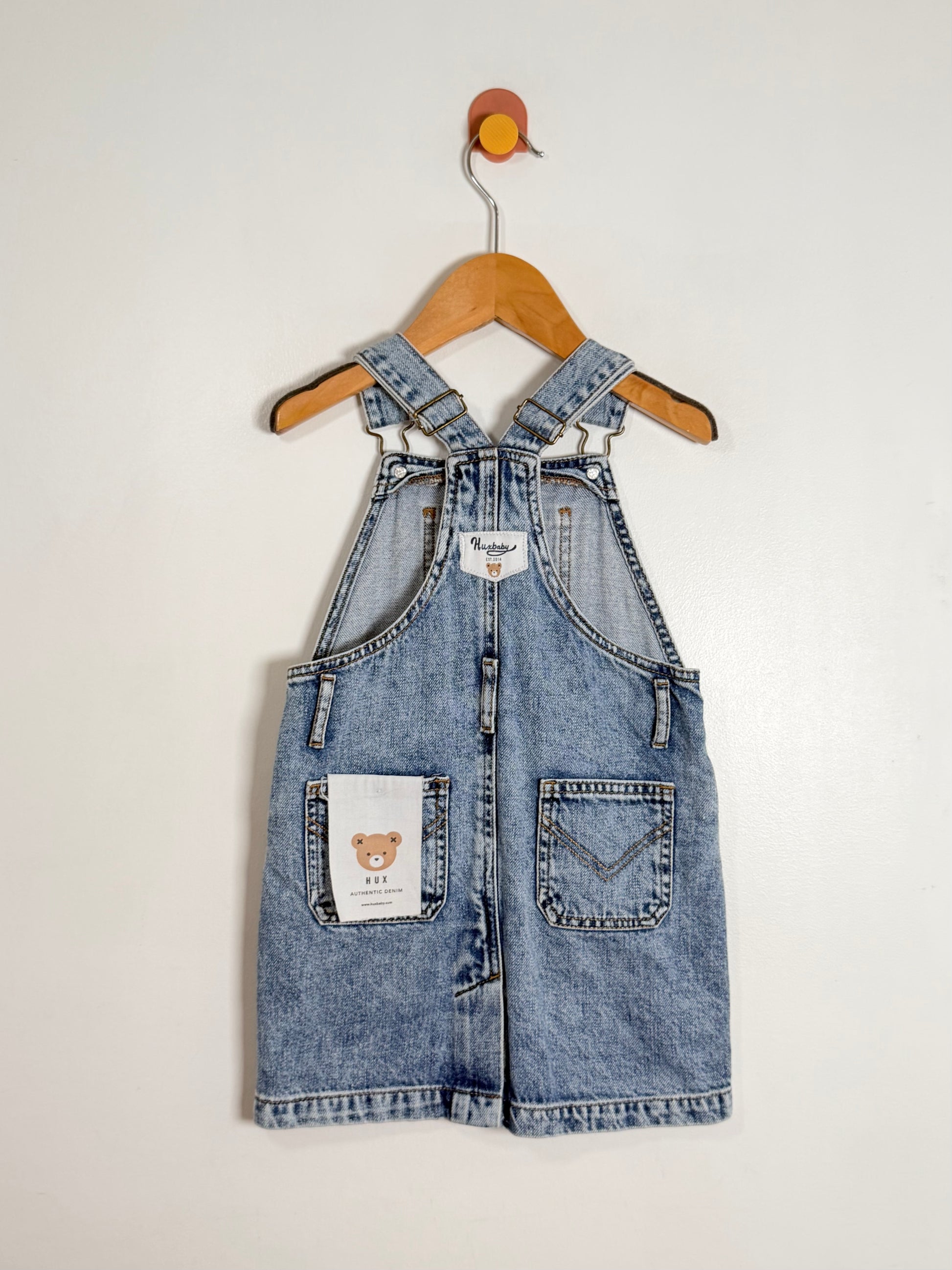 Hux Denim Bear Dress / 4Y