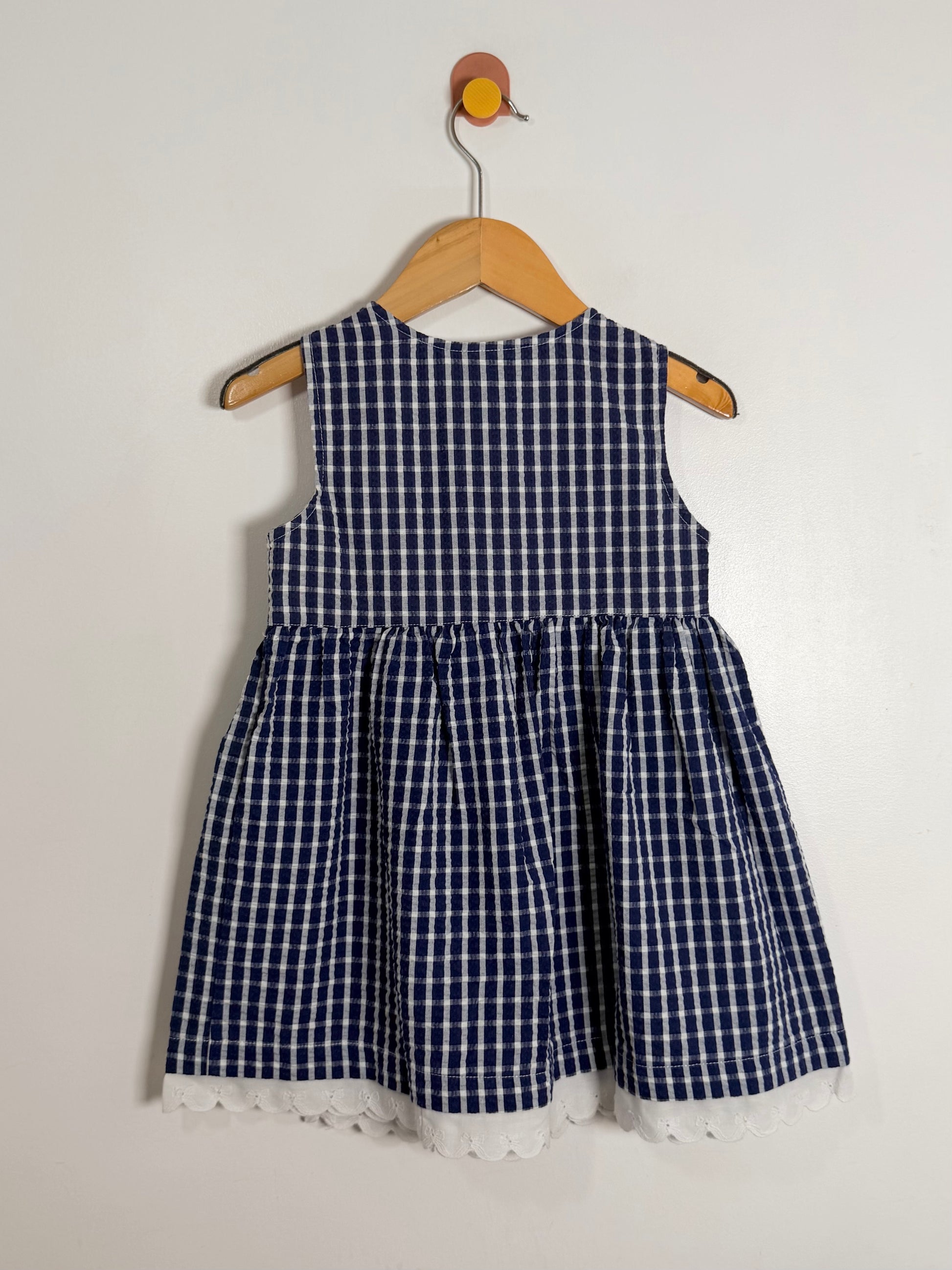Samara Seersucker Fruit Dress / 5Y