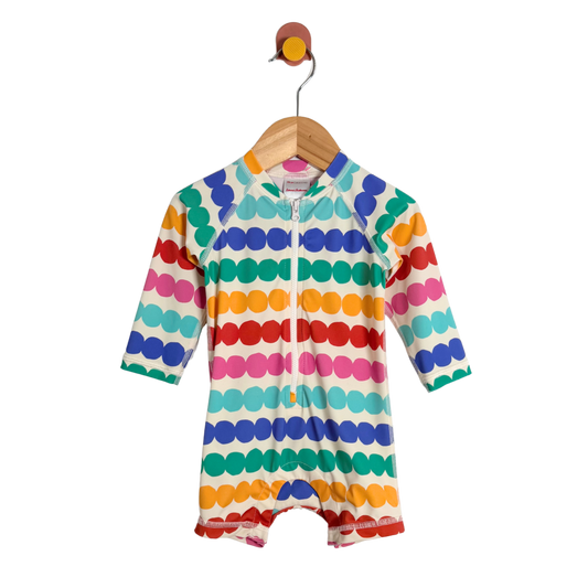 Hanna Andersson Rainbow Swimsuit / 6-12M