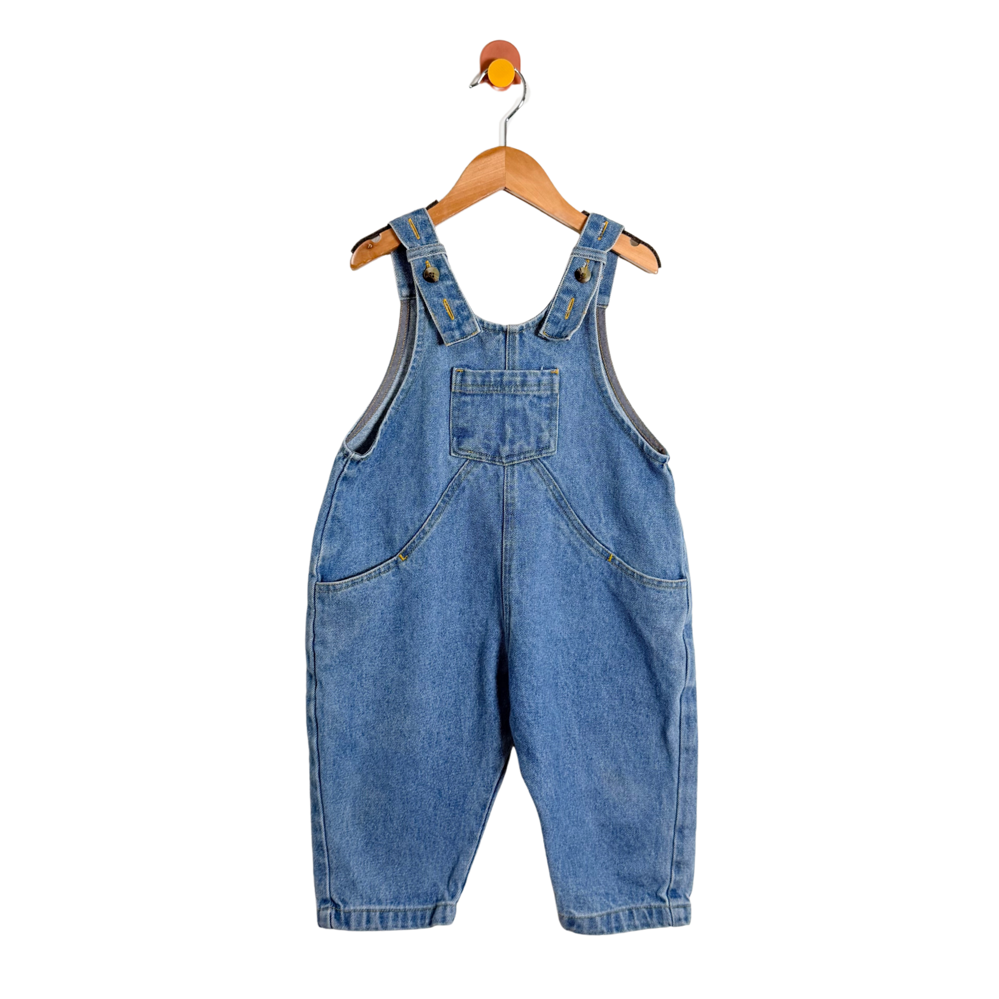 The Simple Folk Denim Overalls / 2-3Y