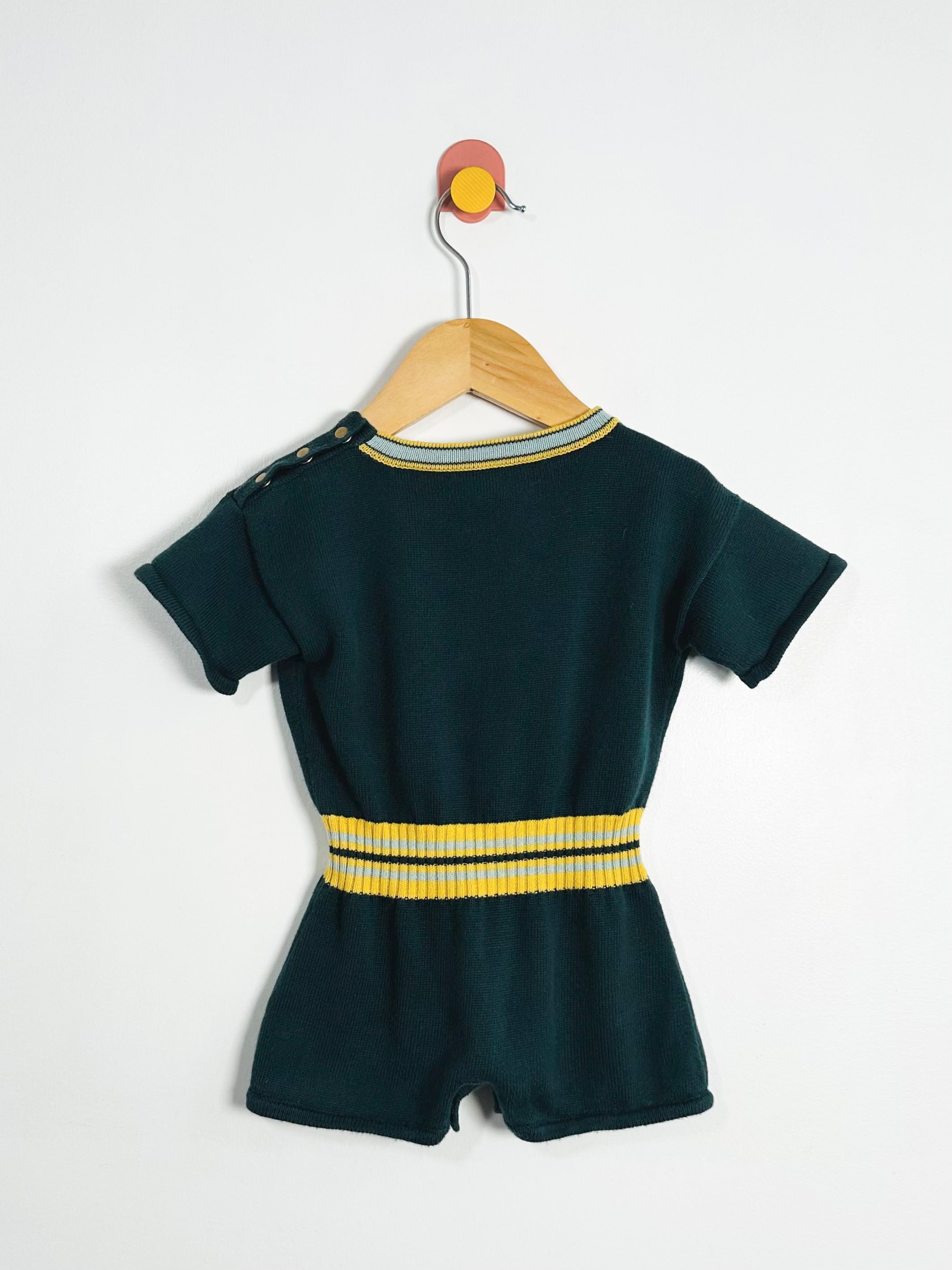 Knit Romper / 6-12M