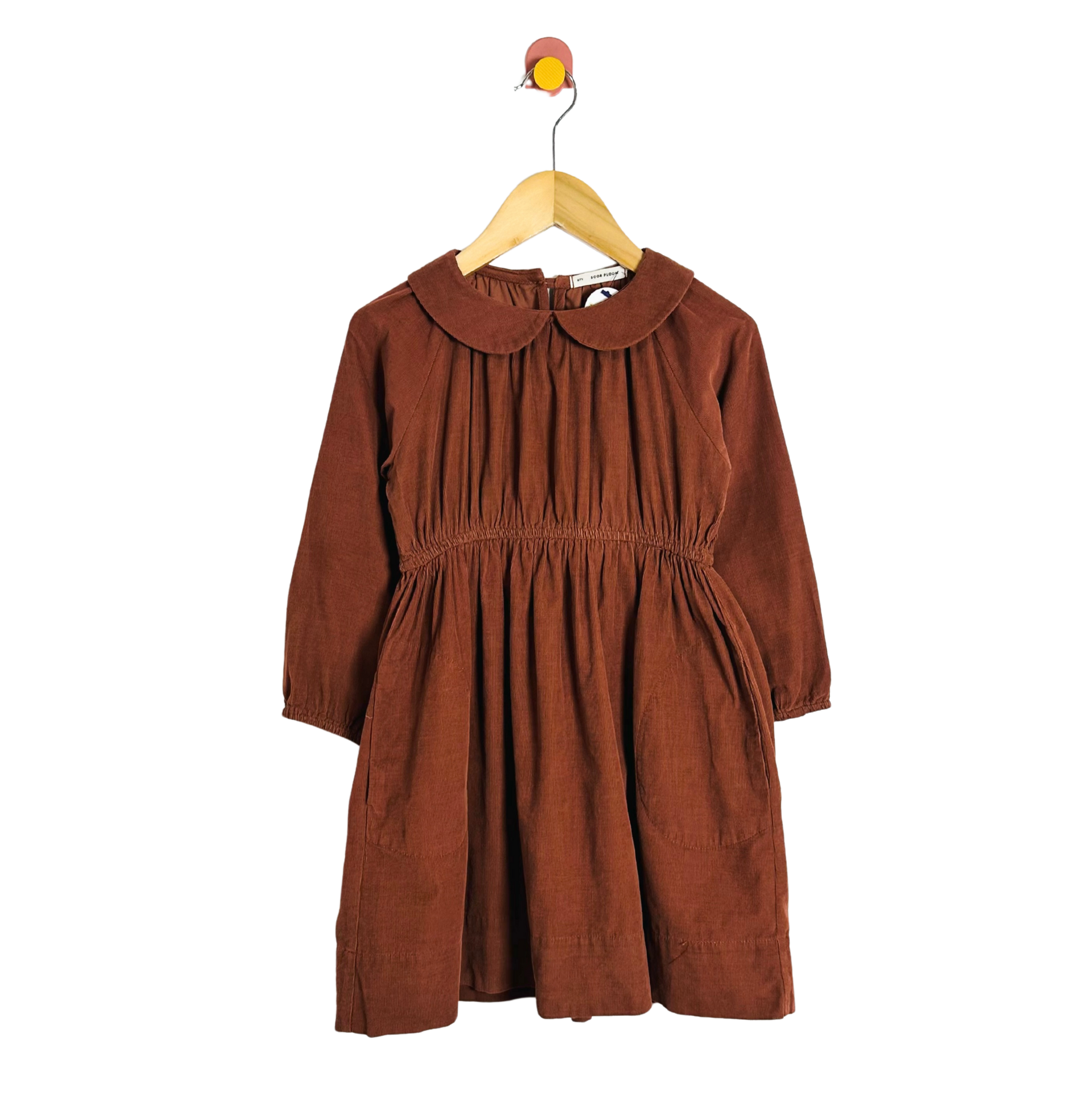 SOOR PLOOM♡Orla dress / chai 5Y Soor Ploom Dunes Dress, Horse Print, Morel — AVION Clothier