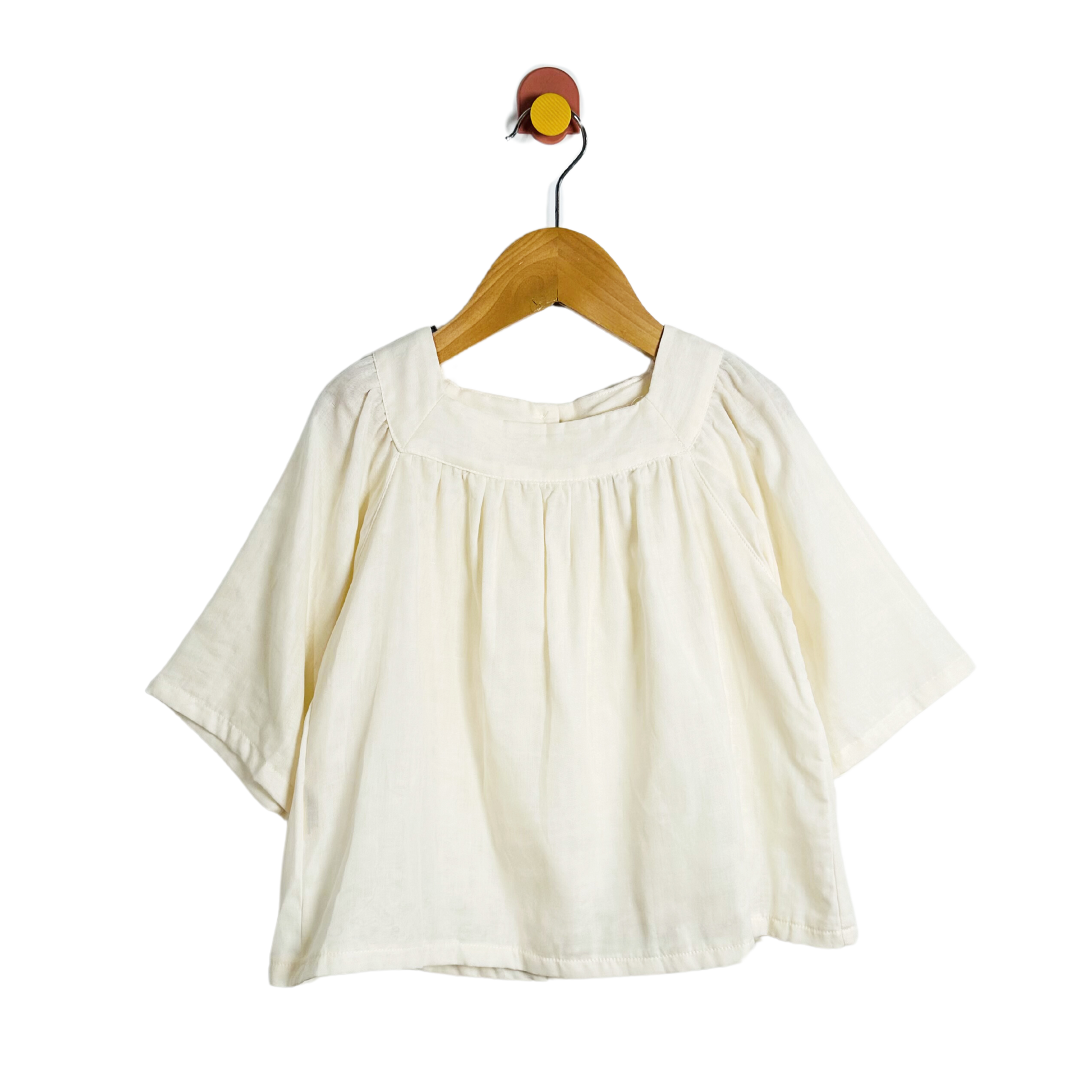 Mabo Square Neck Blouse / 4-5Y