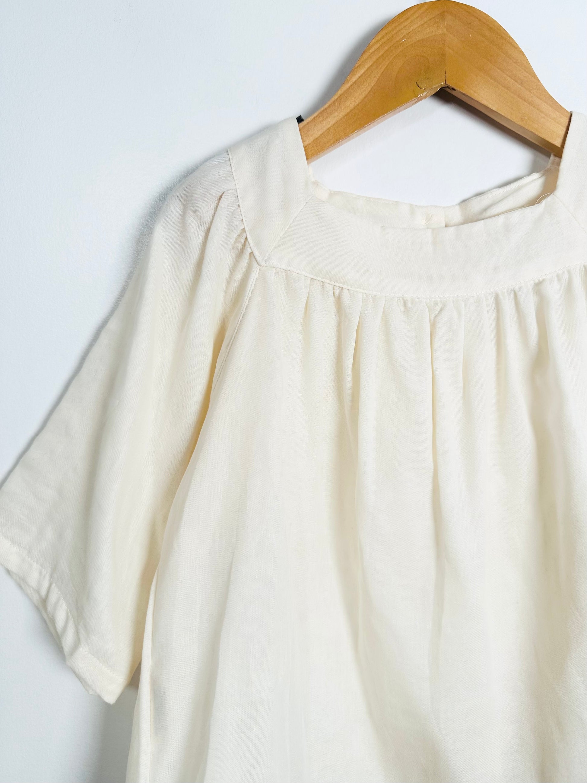 Mabo Square Neck Blouse / 4-5Y