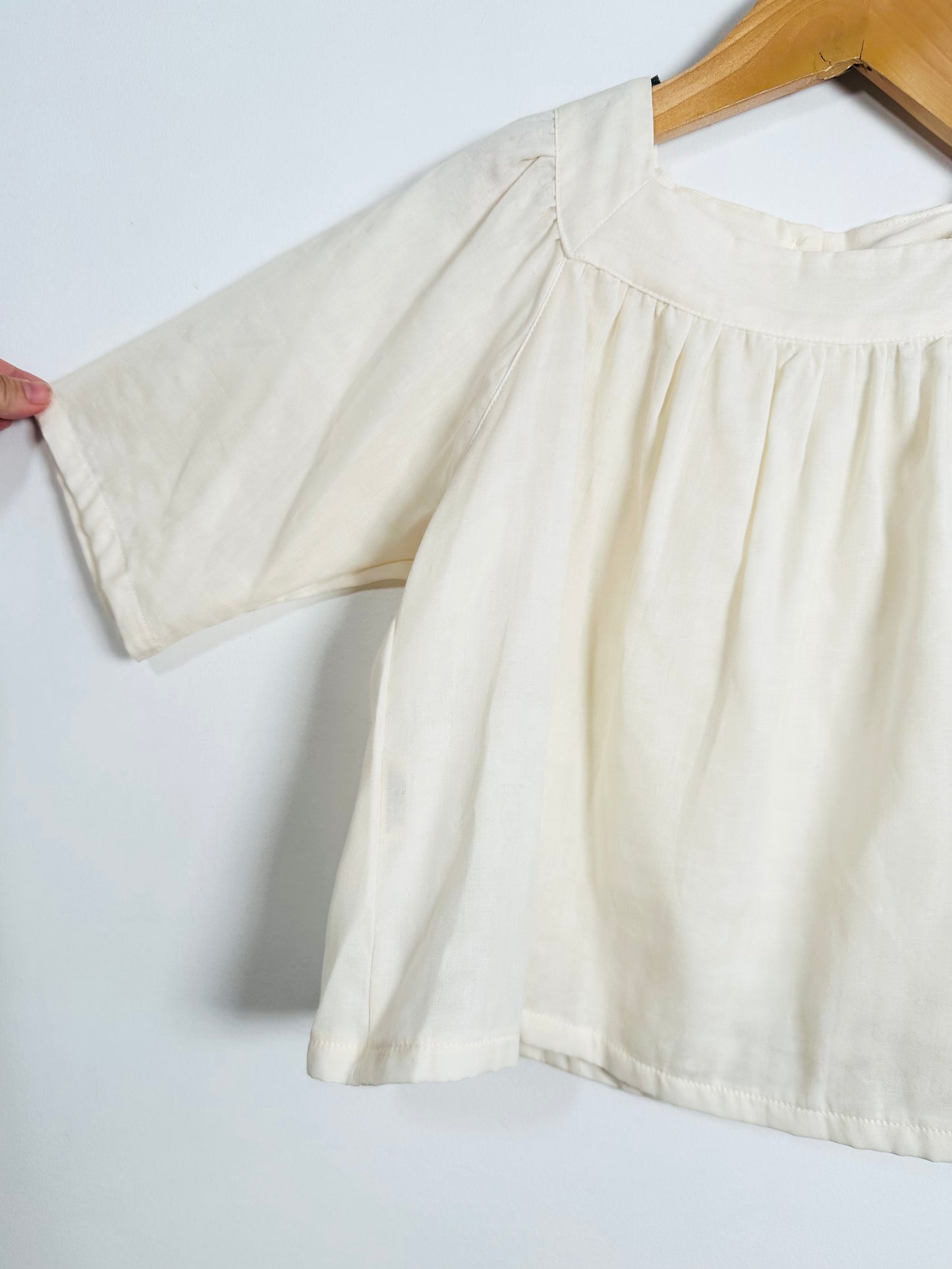 Mabo Square Neck Blouse / 4-5Y