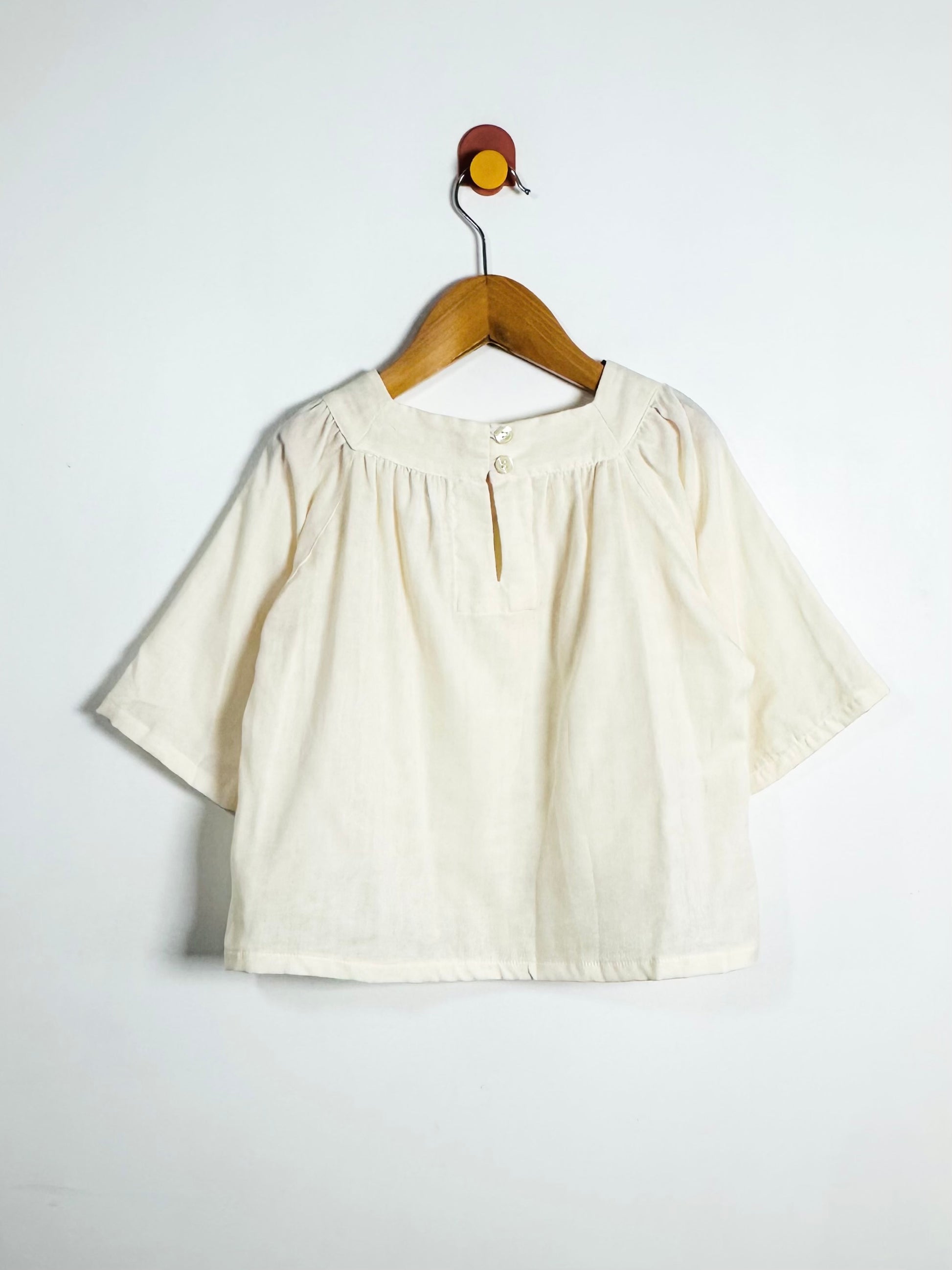 Mabo Square Neck Blouse / 4-5Y