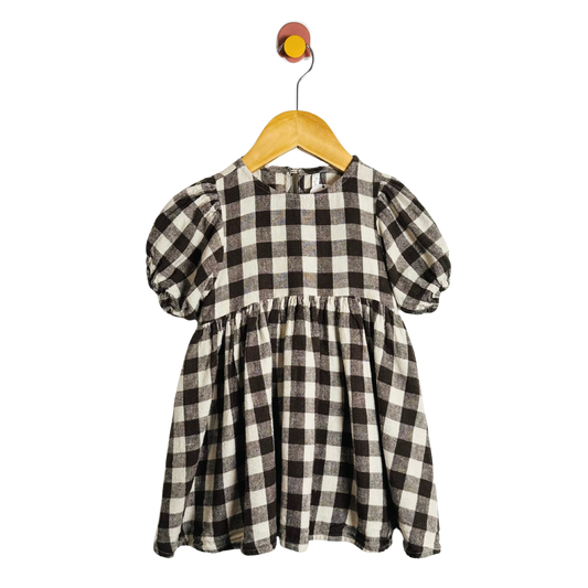 Rylee + Cru Check Dress / 18-24M
