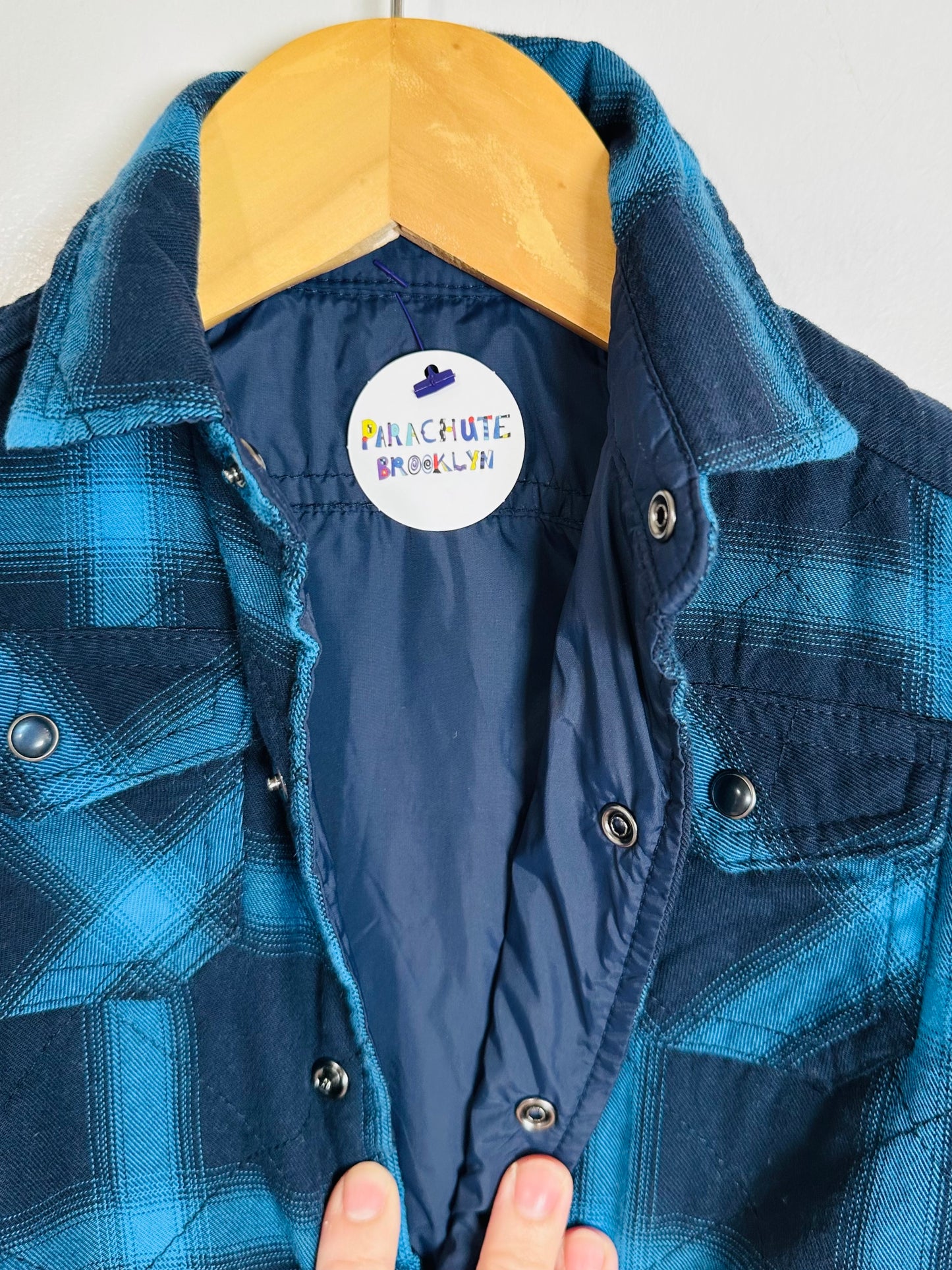 Stella McCartney Plaid Reversible Jacket / 6M 