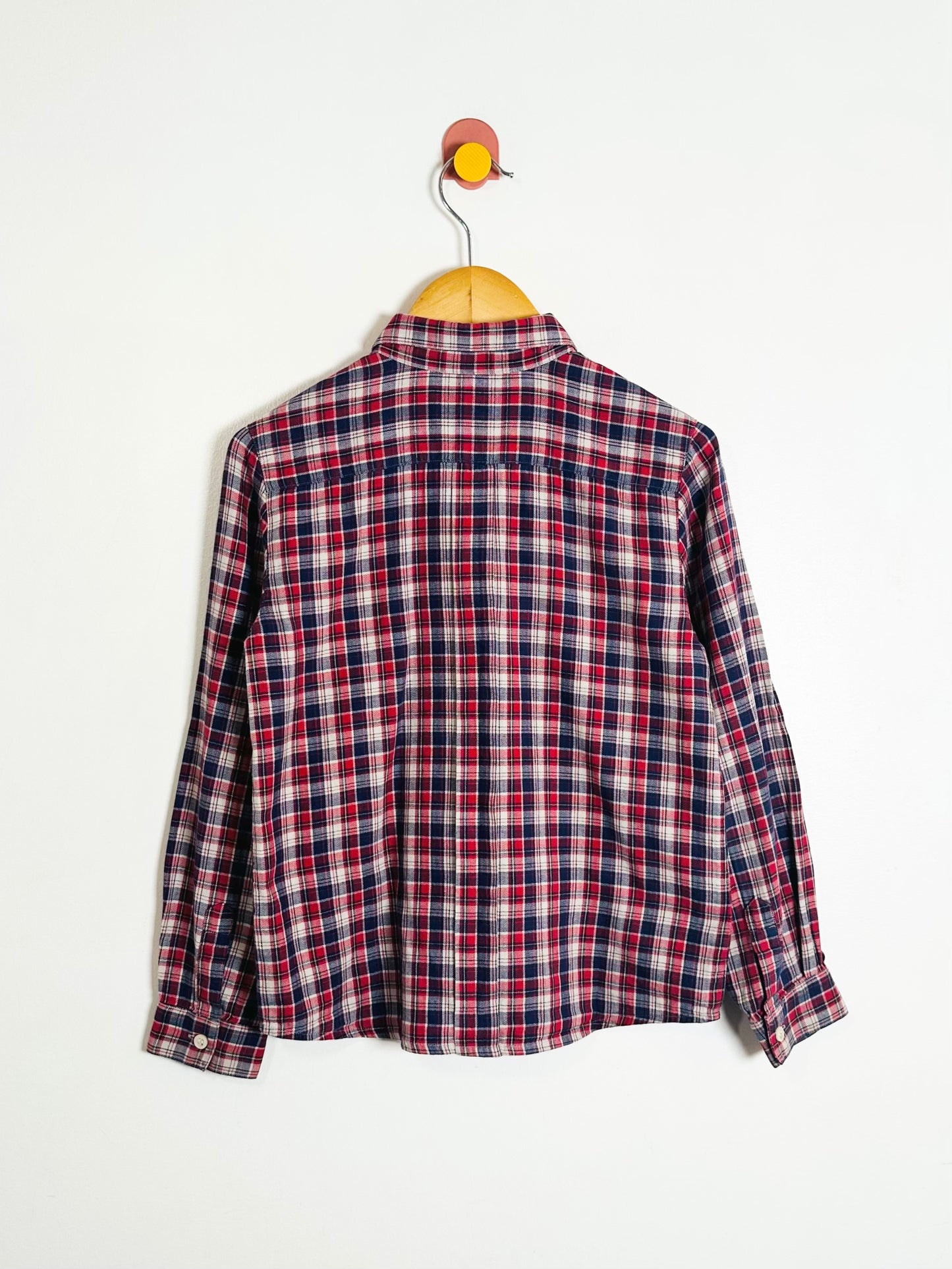 Bonpoint Plaid Button-Up / 8Y
