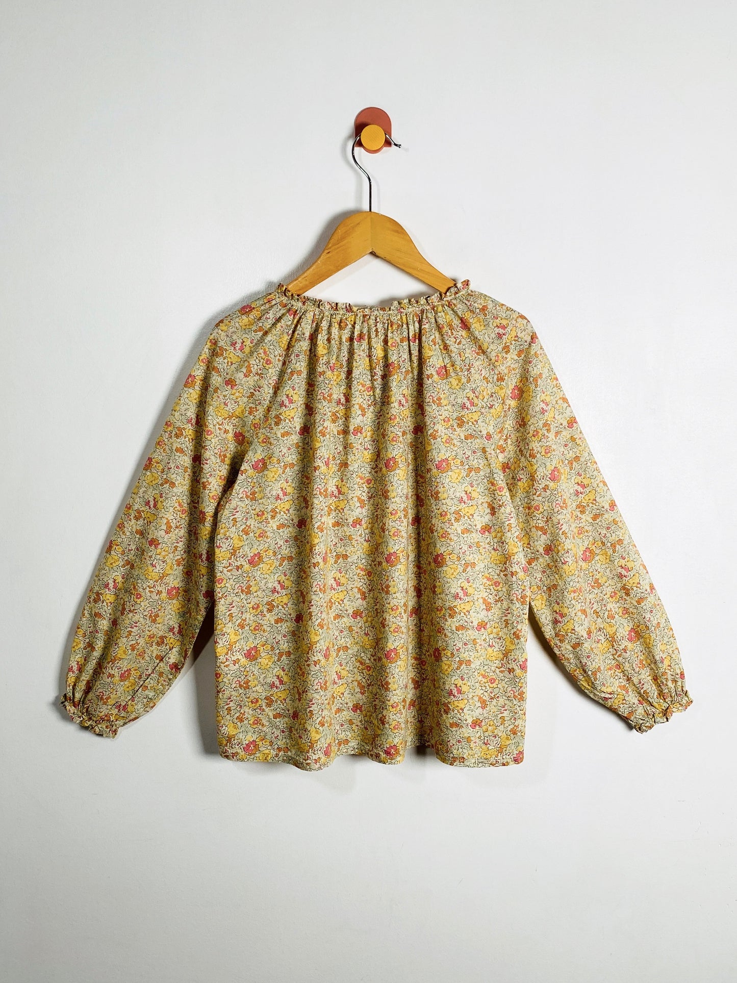 Bonton Spring Blooms Blouse / 10Y