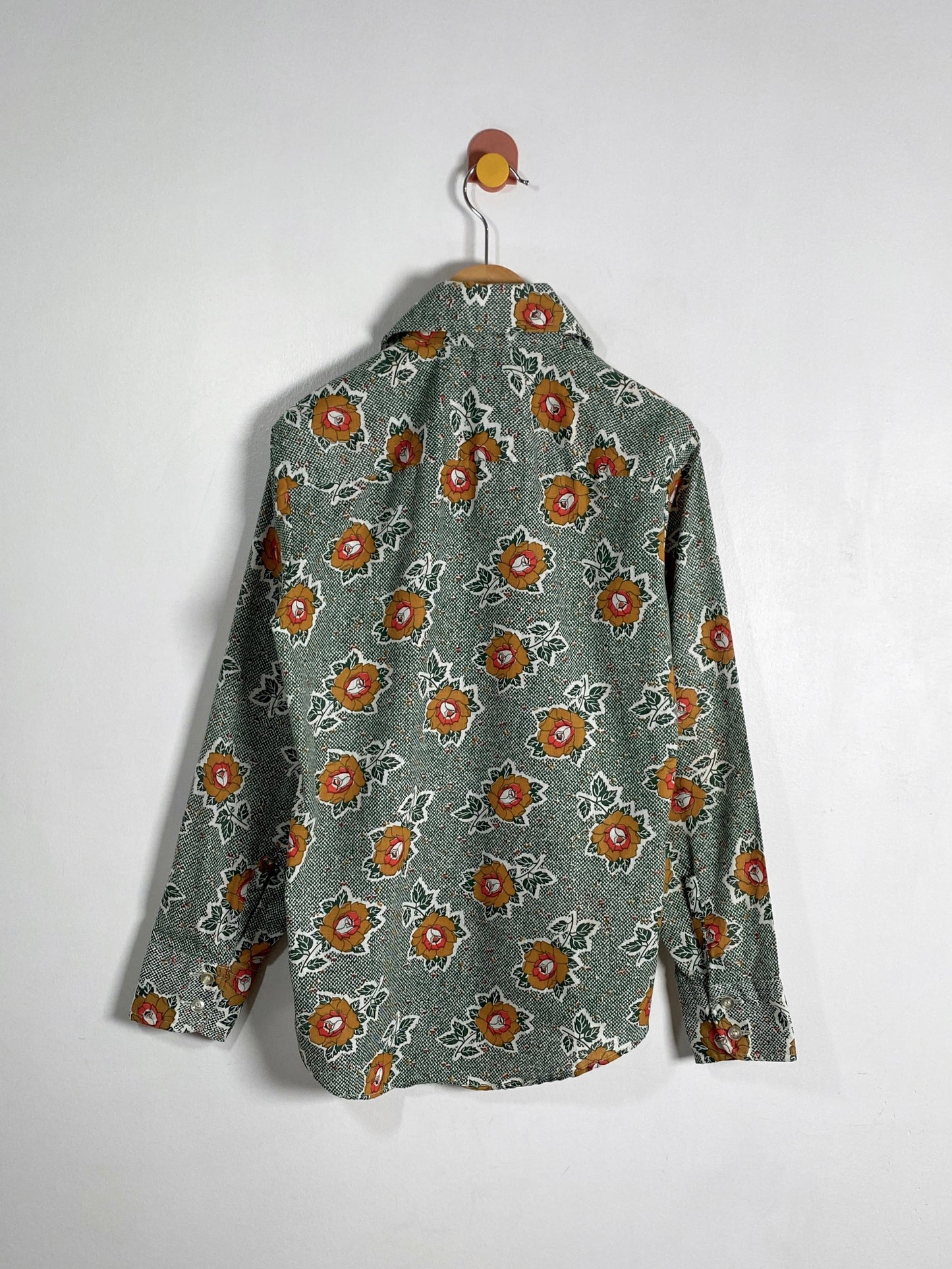 Montgomery Ward Rose Button-up / 12Y