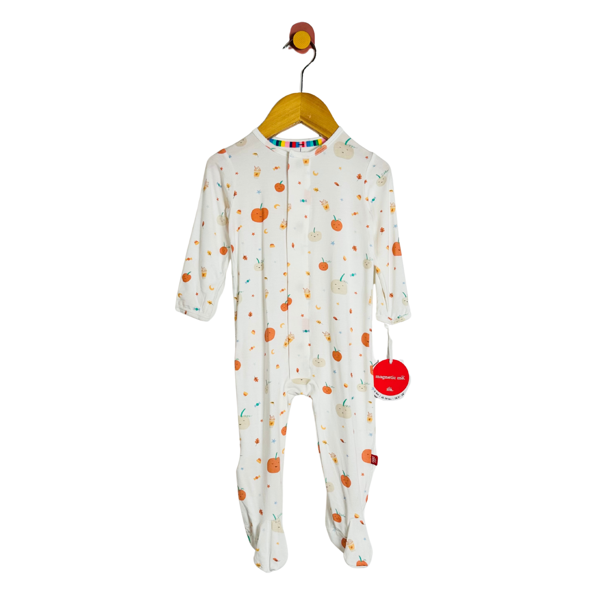 Magnetic Me Bootiful Footed Onesie / 6-9M