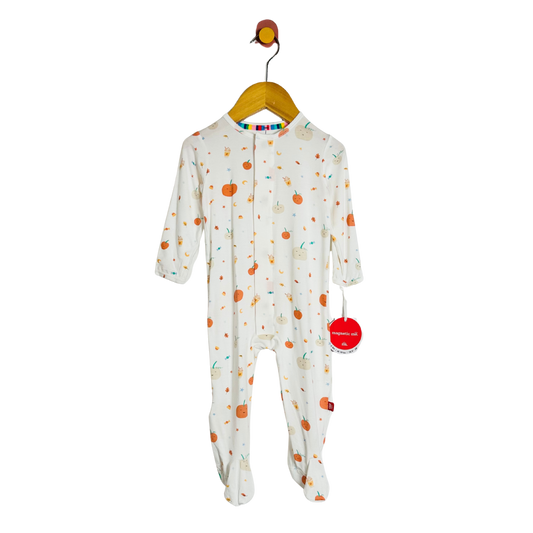Magnetic Me Bootiful Footed Onesie / 6-9M