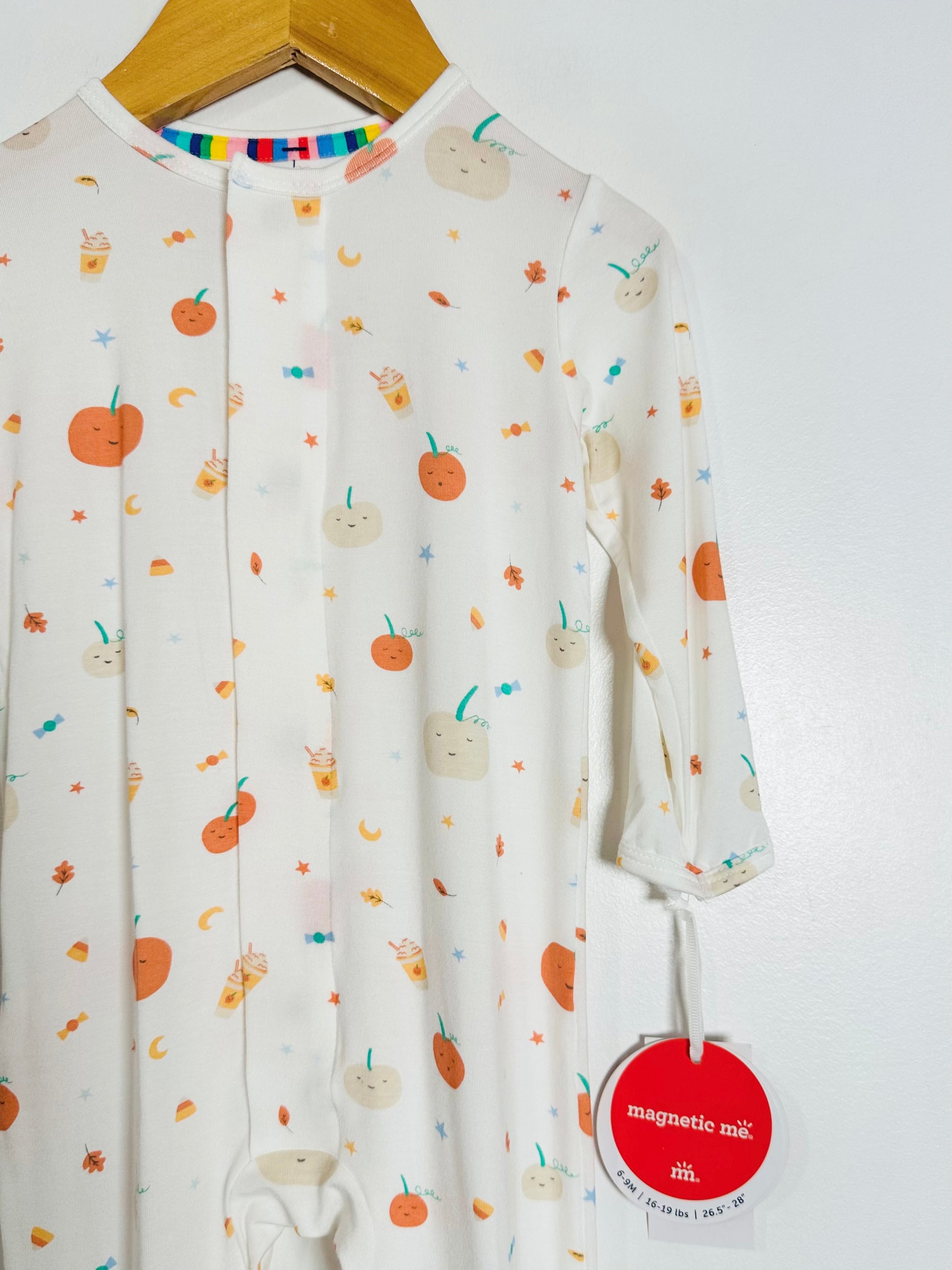 Magnetic Me Bootiful Footed Onesie / 6-9M