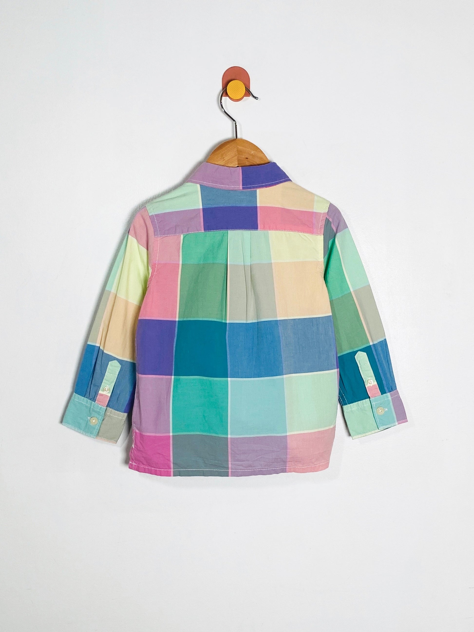 Baby Gap Springtime Button-up / 3Y