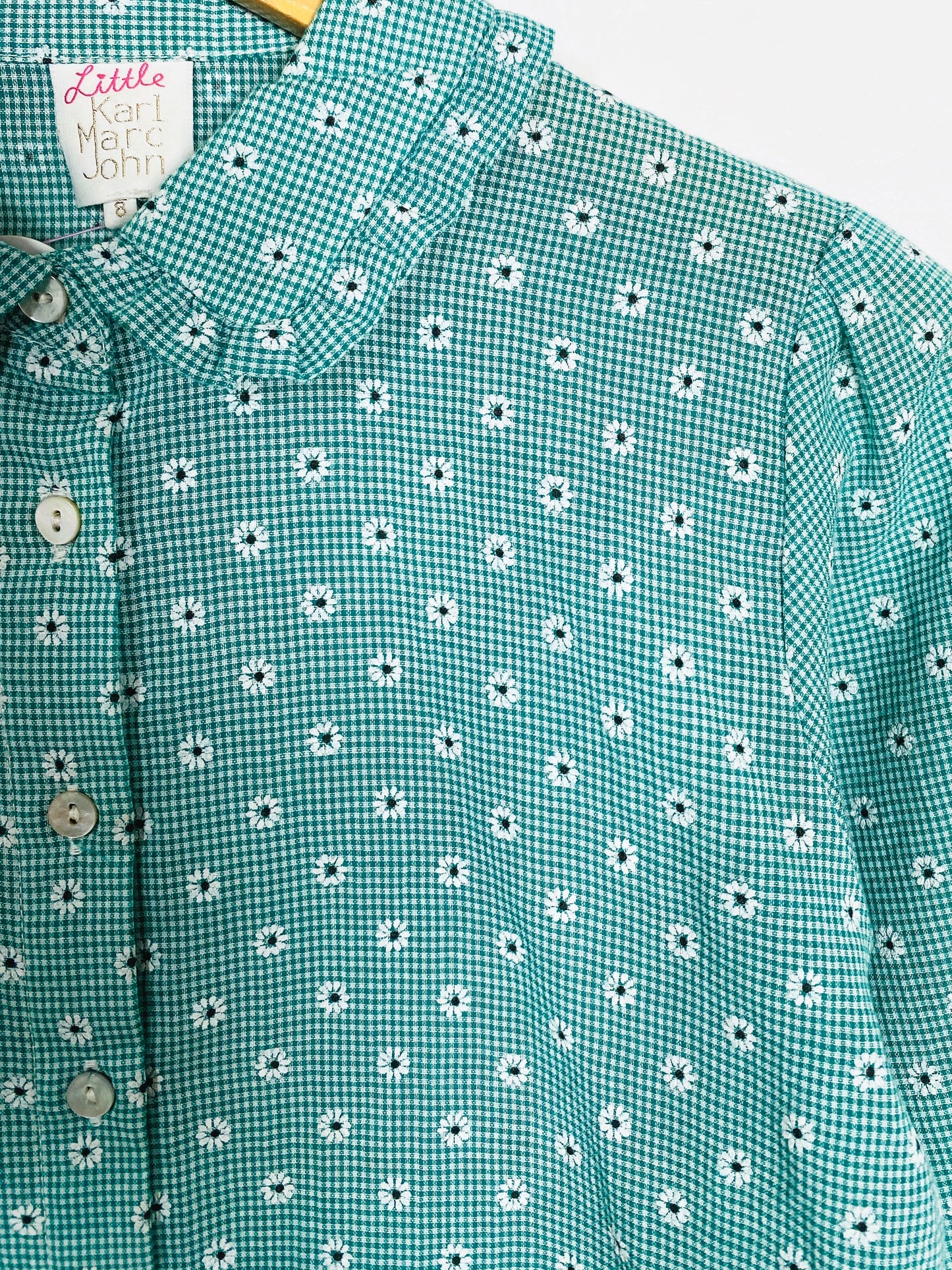 Little Karl Marc John Daisy Button-up / 8Y