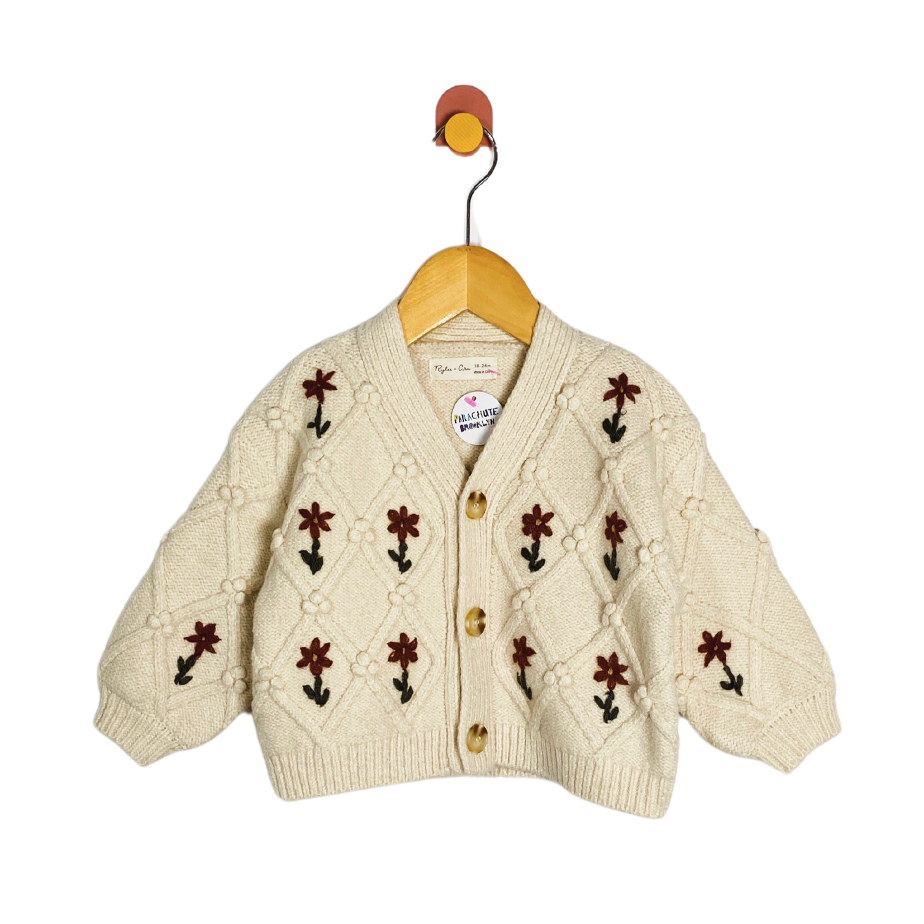 Rylee + Cru Boxy Cardigan / 18-24M