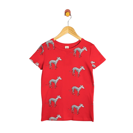 Bella + Frank Red Bella Tee / 10Y