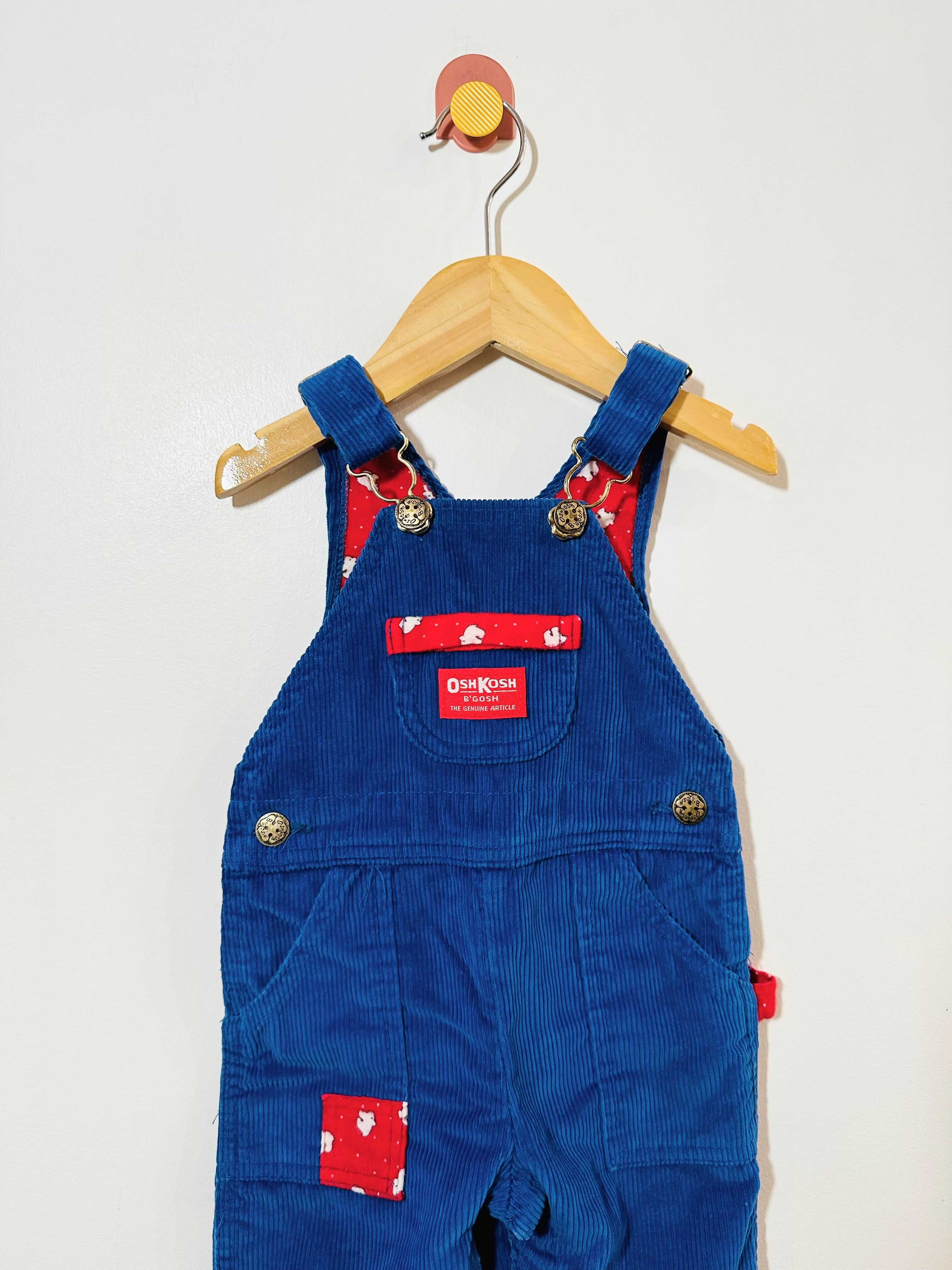 Vintage OshKosh Polar Bear Overalls / 12M – PARACHUTE BROOKLYN